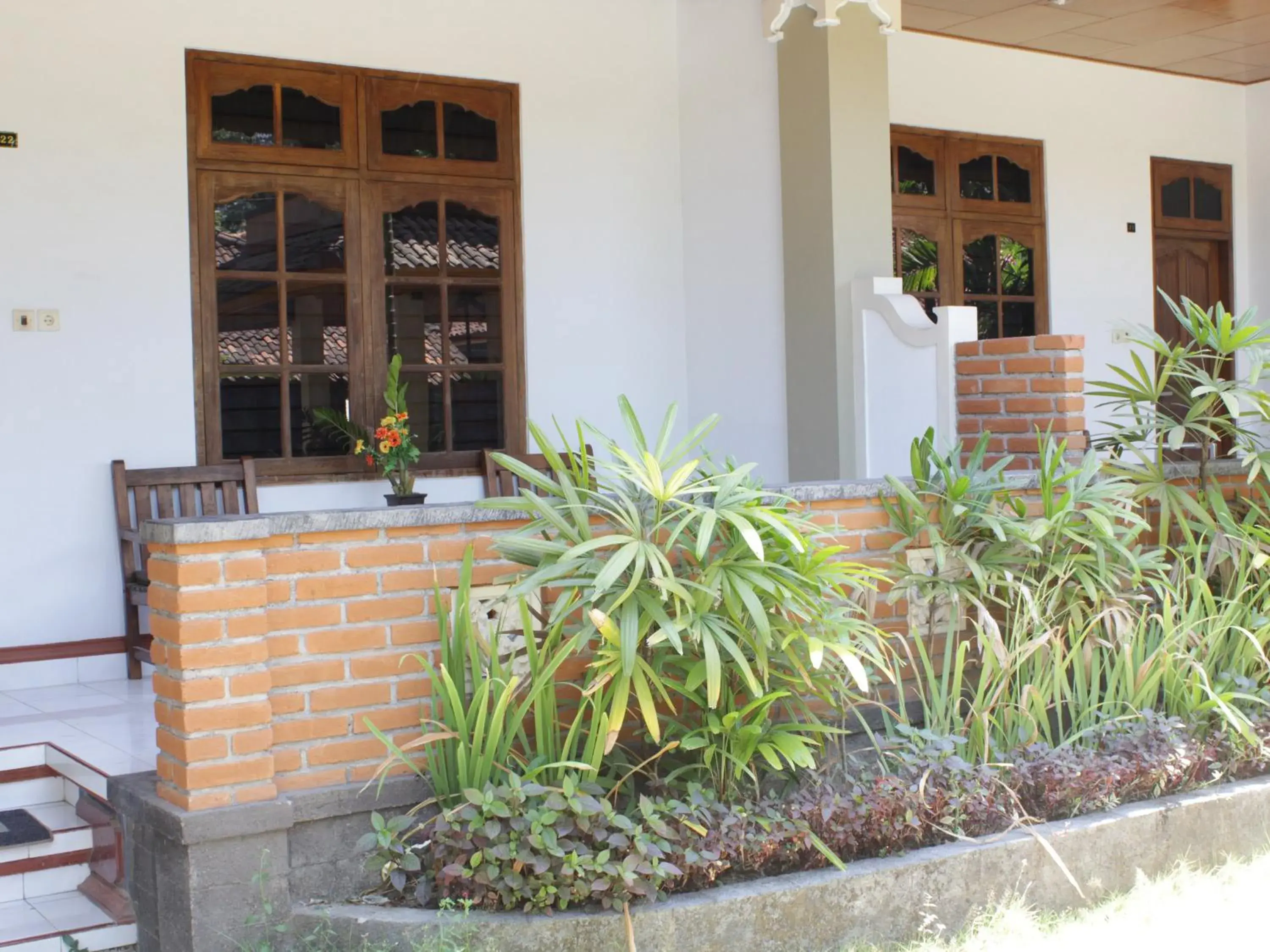 Patio in Mangga Bali Inn