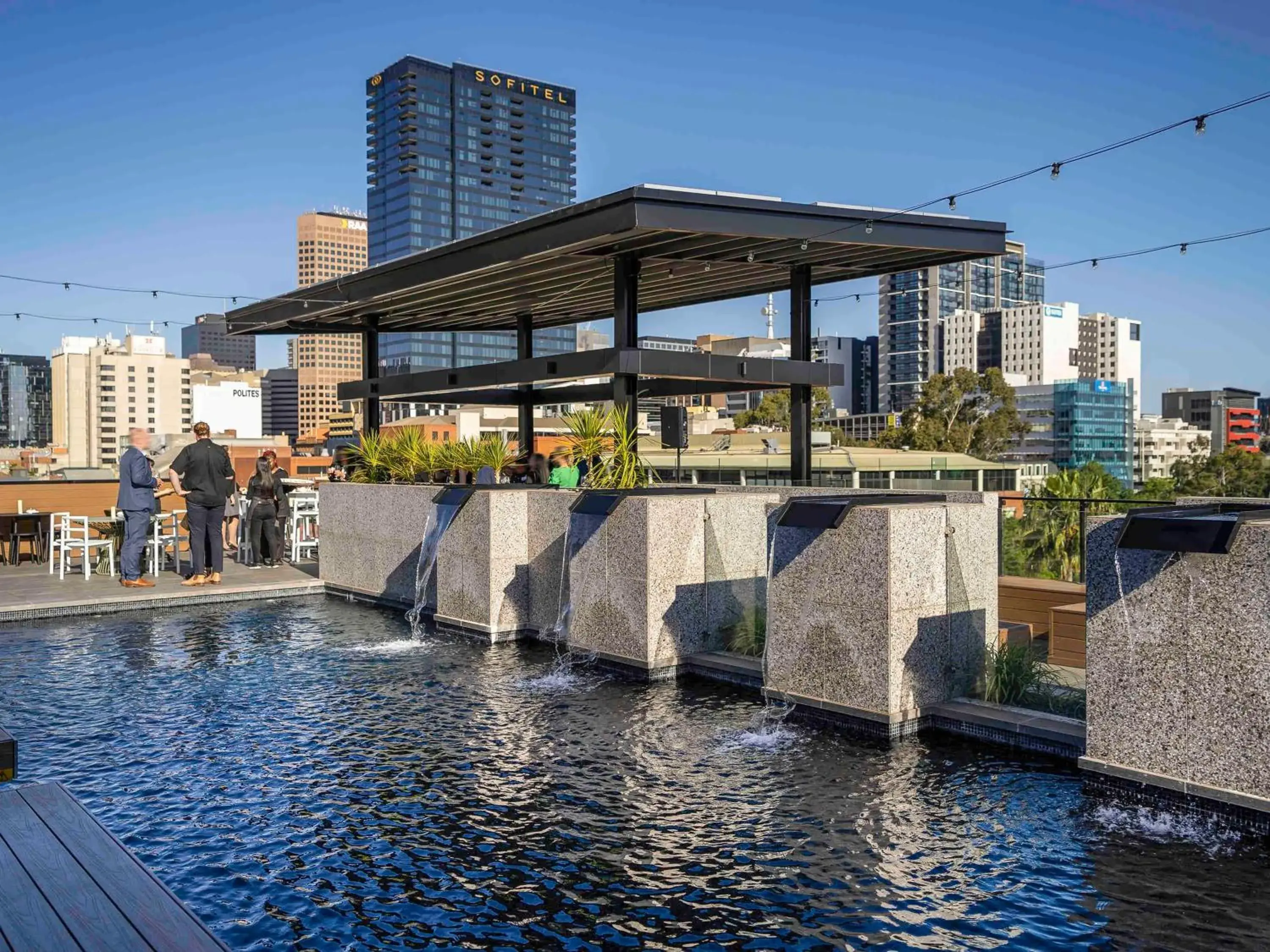Pool view in Adelaide Rockford Pool view in Adelaide Rockford