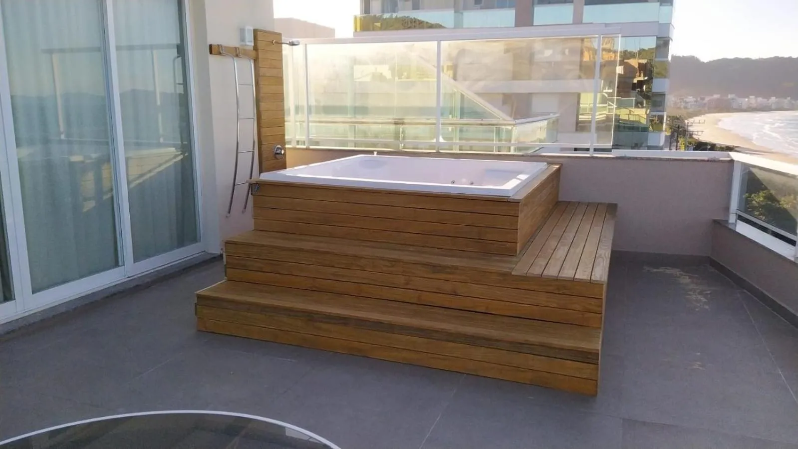 Hot Tub in Cobertura Praia de Palmas
