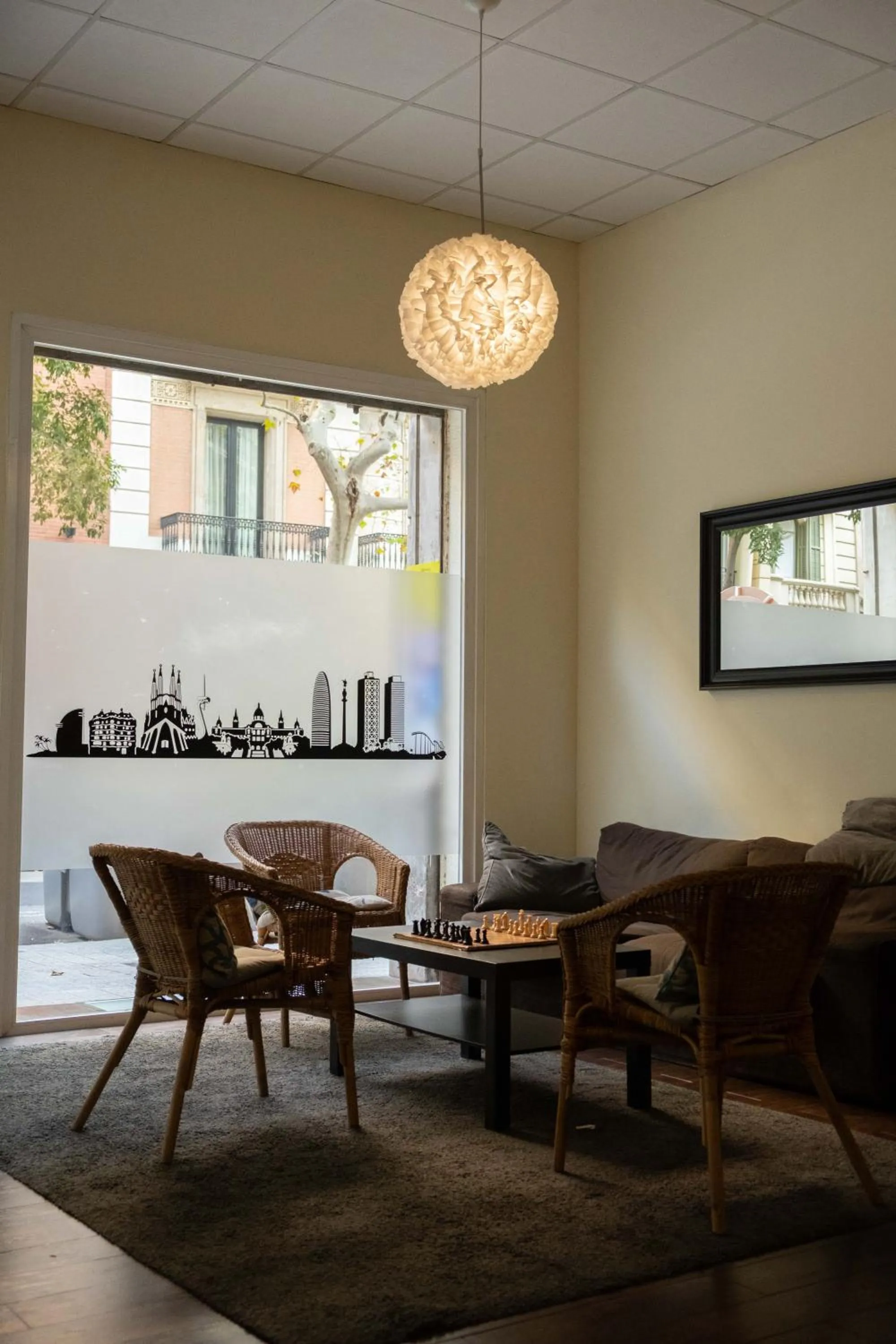 Living room in 360 Hostel Centro