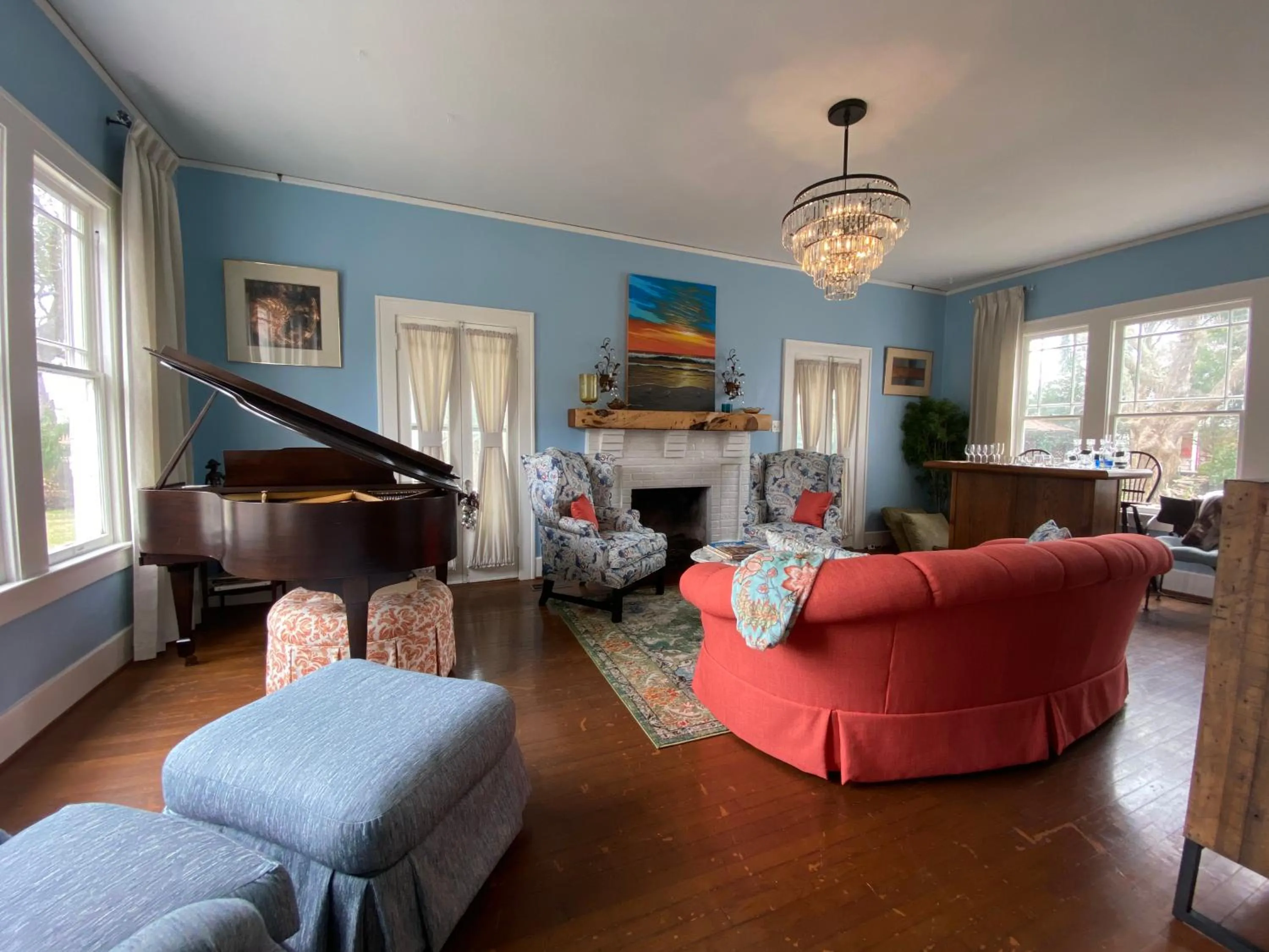 Living room in Avenue O Bed and Breakfast
