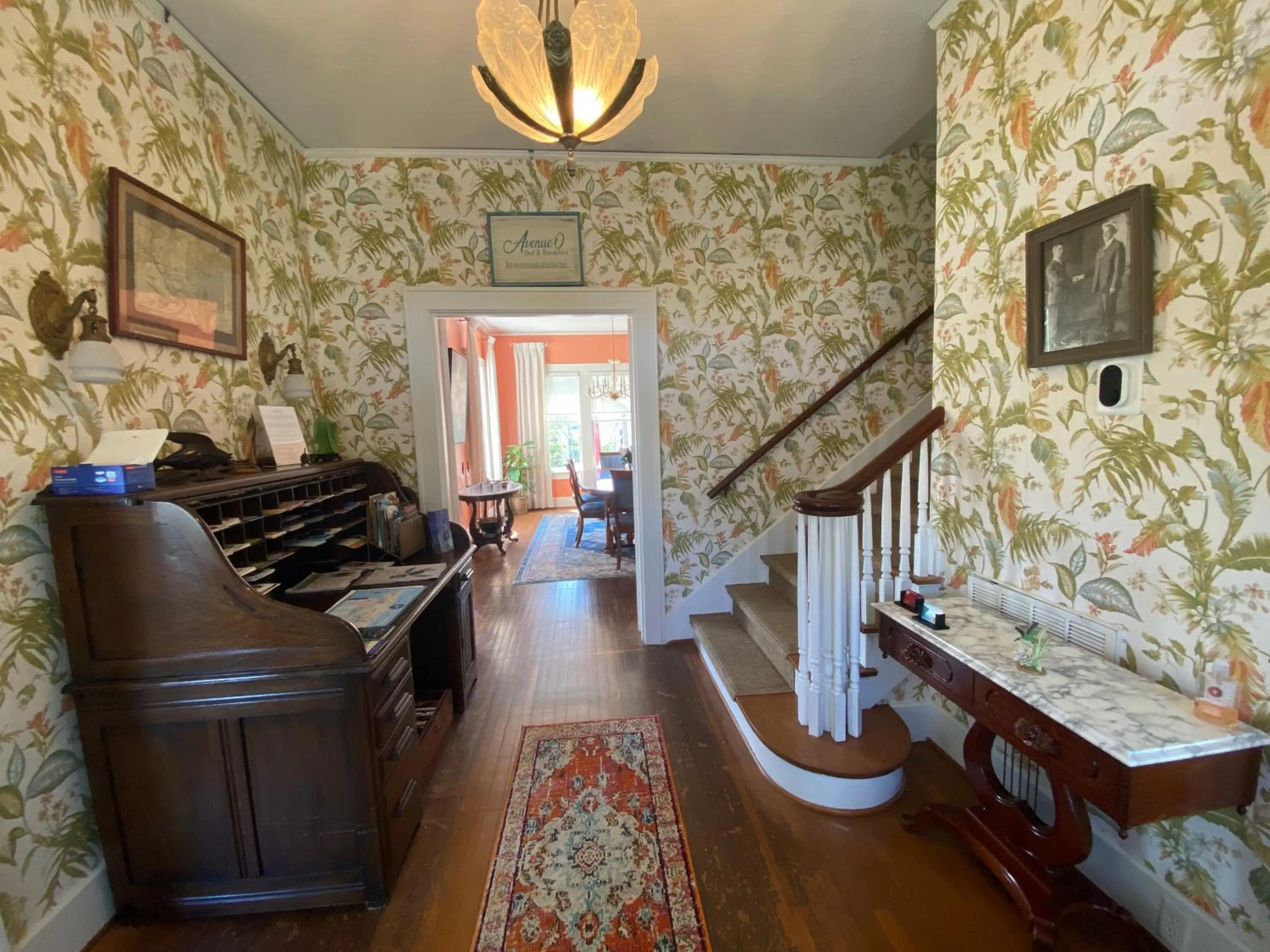 Lobby or reception in Avenue O Bed and Breakfast