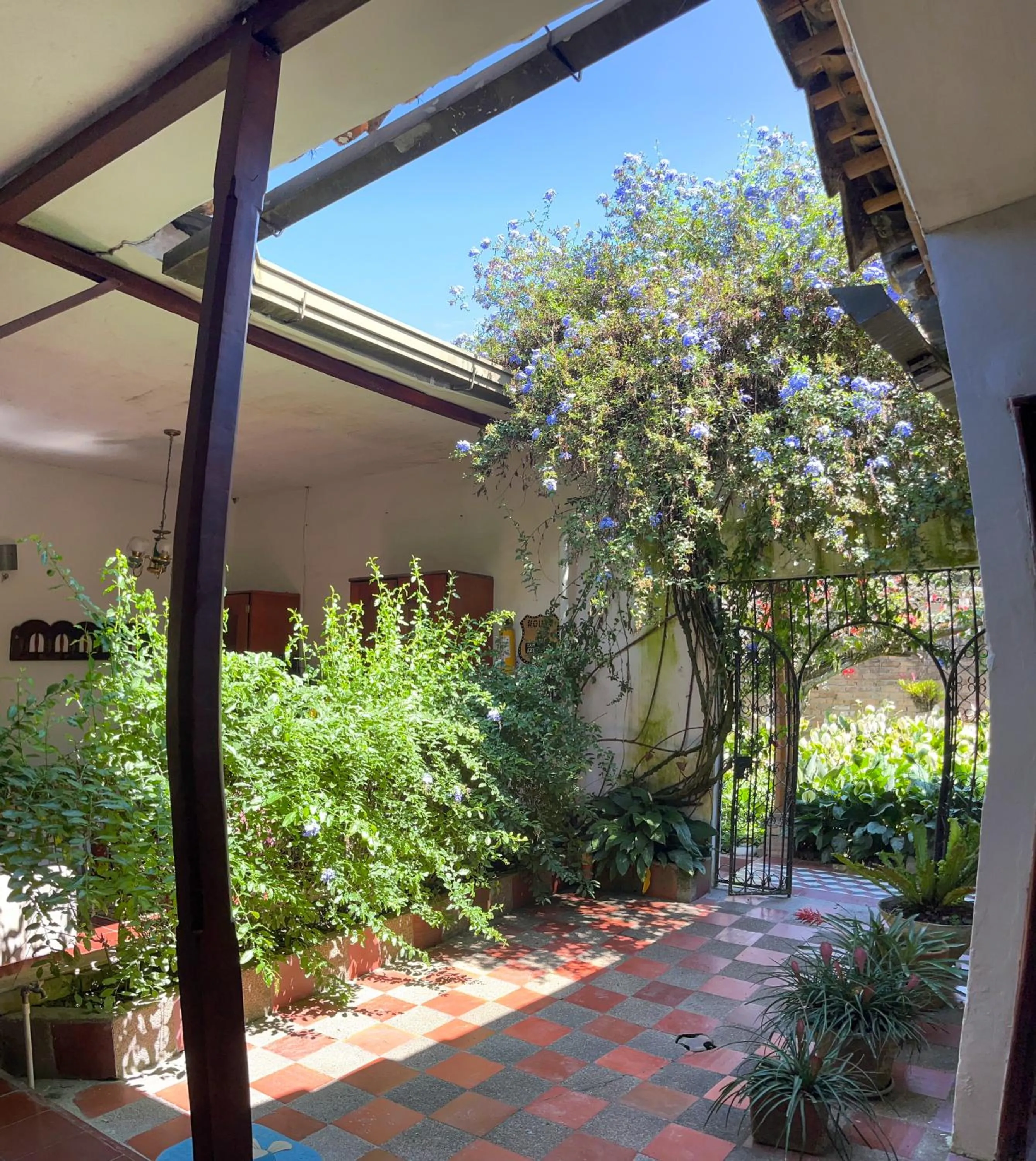 Patio in Casa Carmelita Hotel Boutique Pitalito