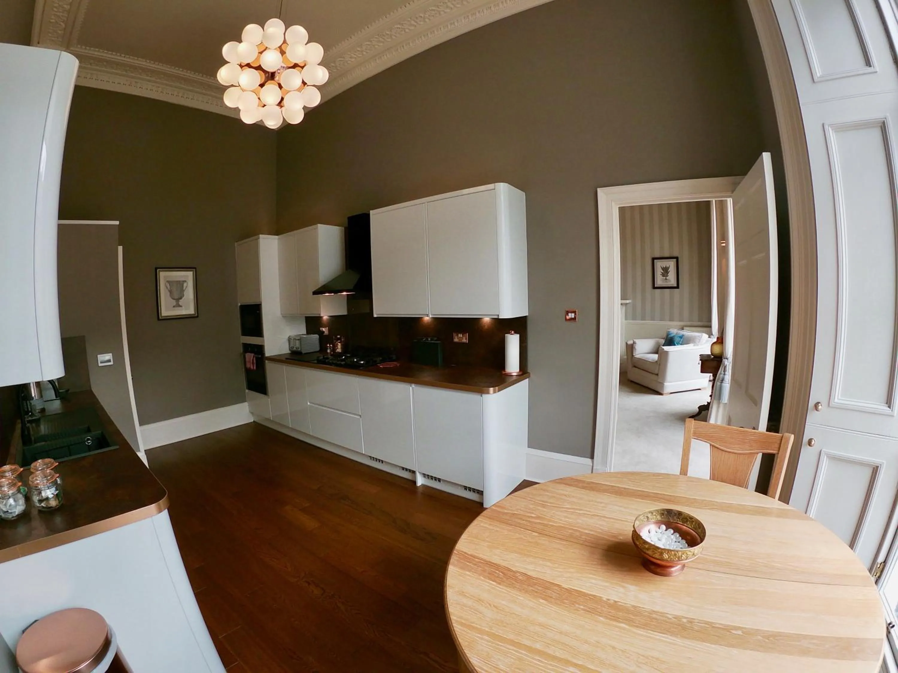 Dining area in Escape To Edinburgh @ Albyn Place