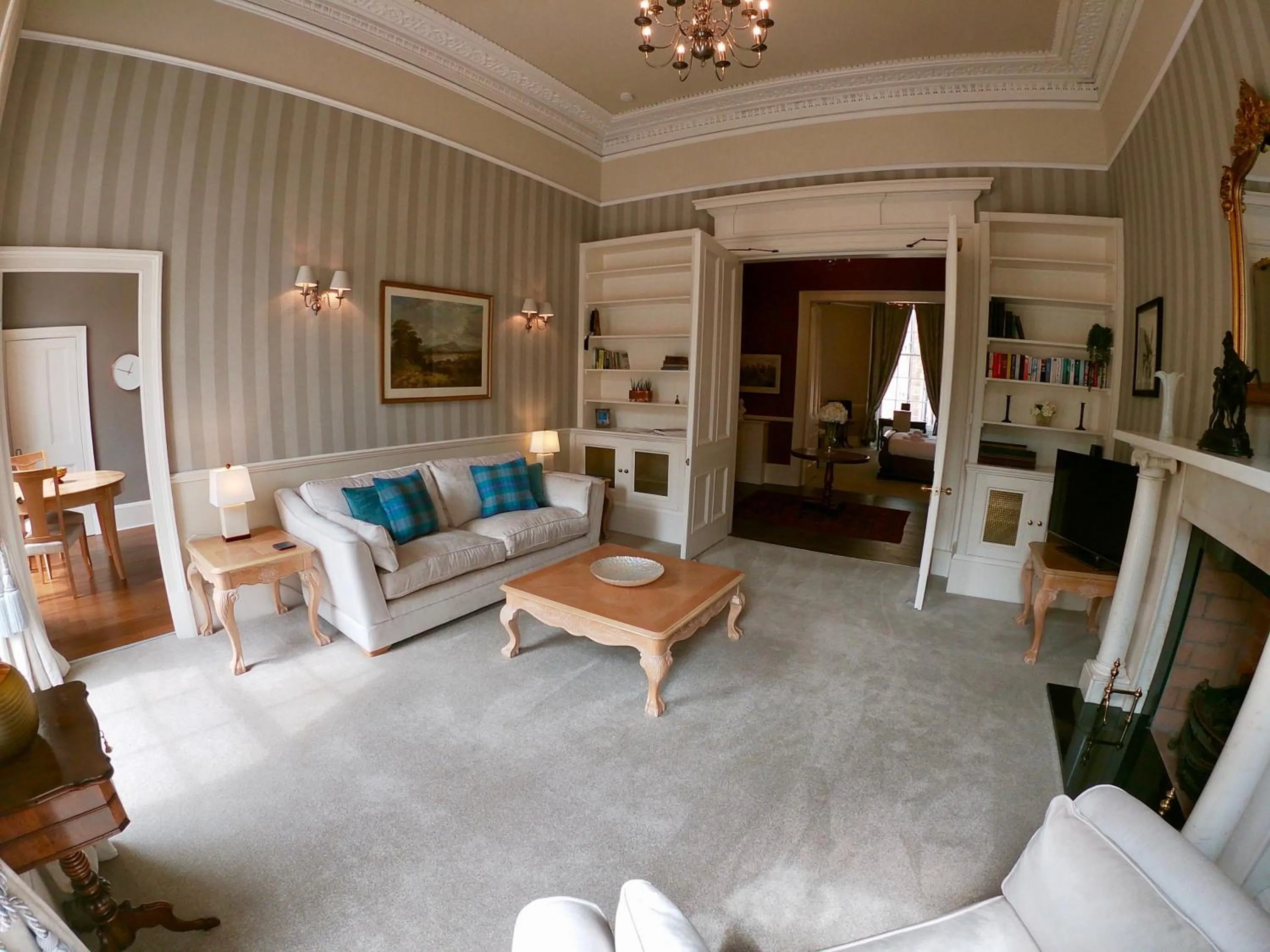 Living room in Escape To Edinburgh @ Albyn Place