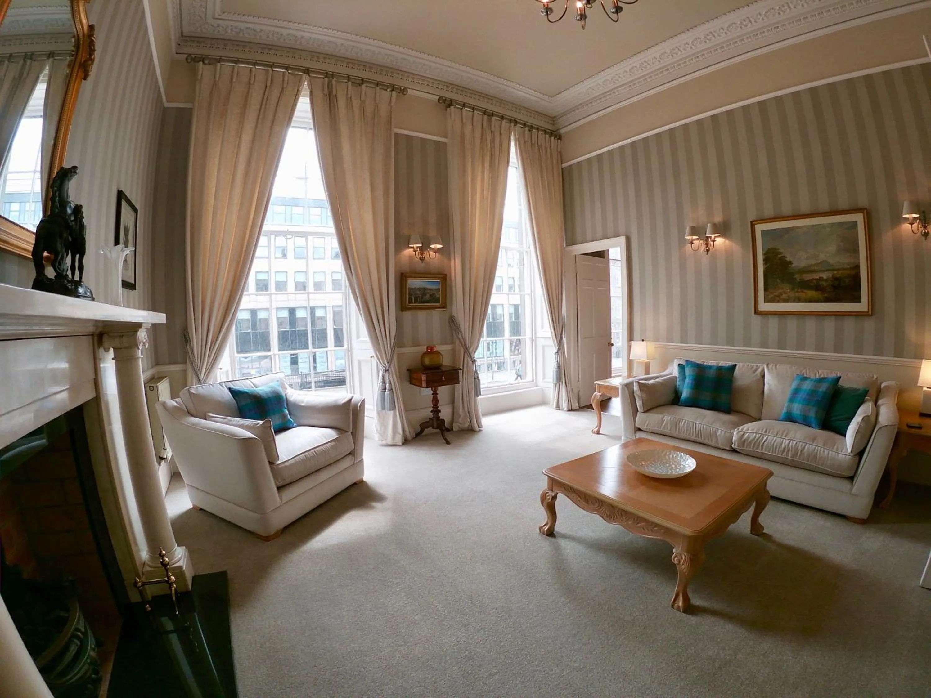 Living room in Escape To Edinburgh @ Albyn Place