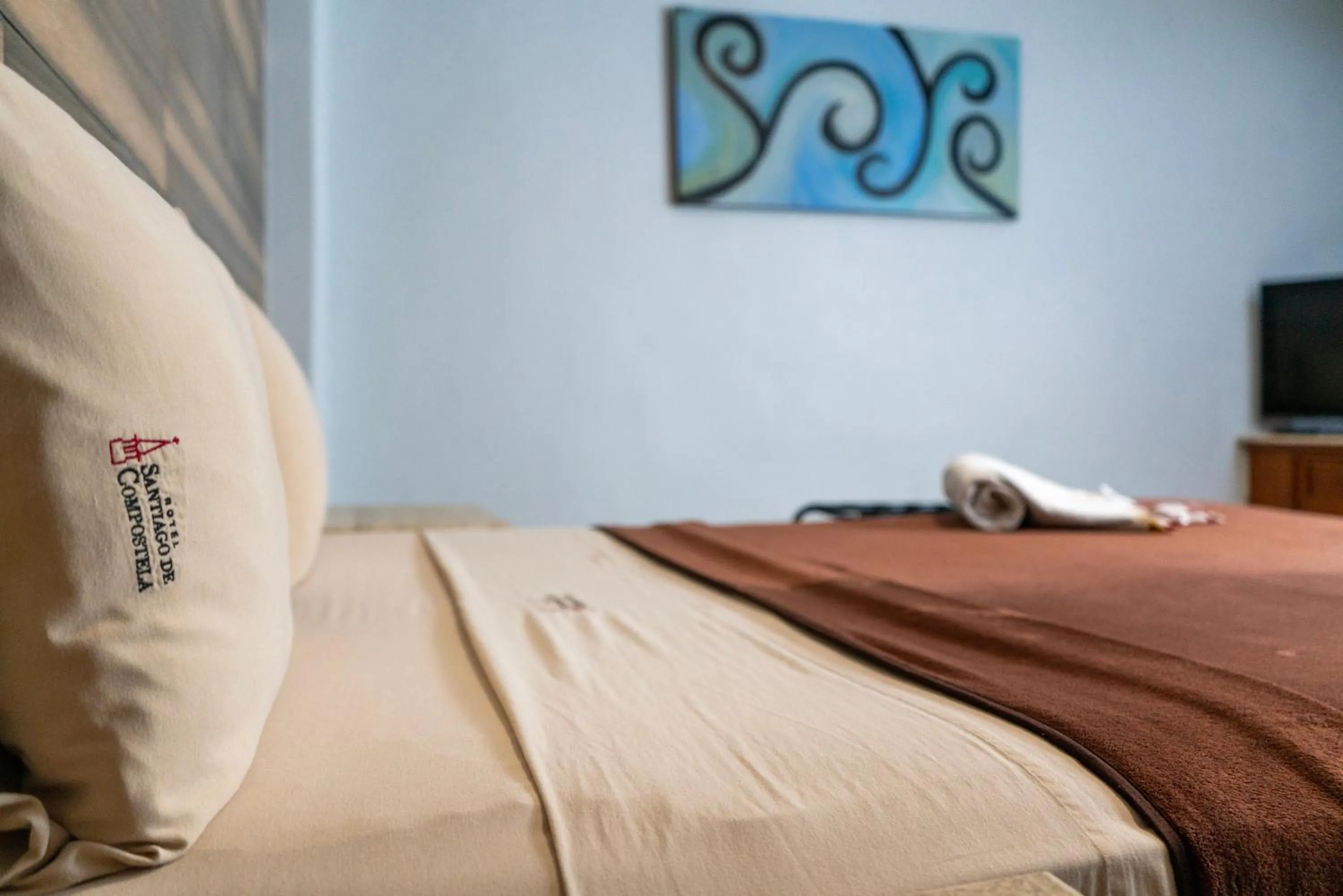 Bed in Hotel Santiago De Compostela - Guadalajara Centro Historico