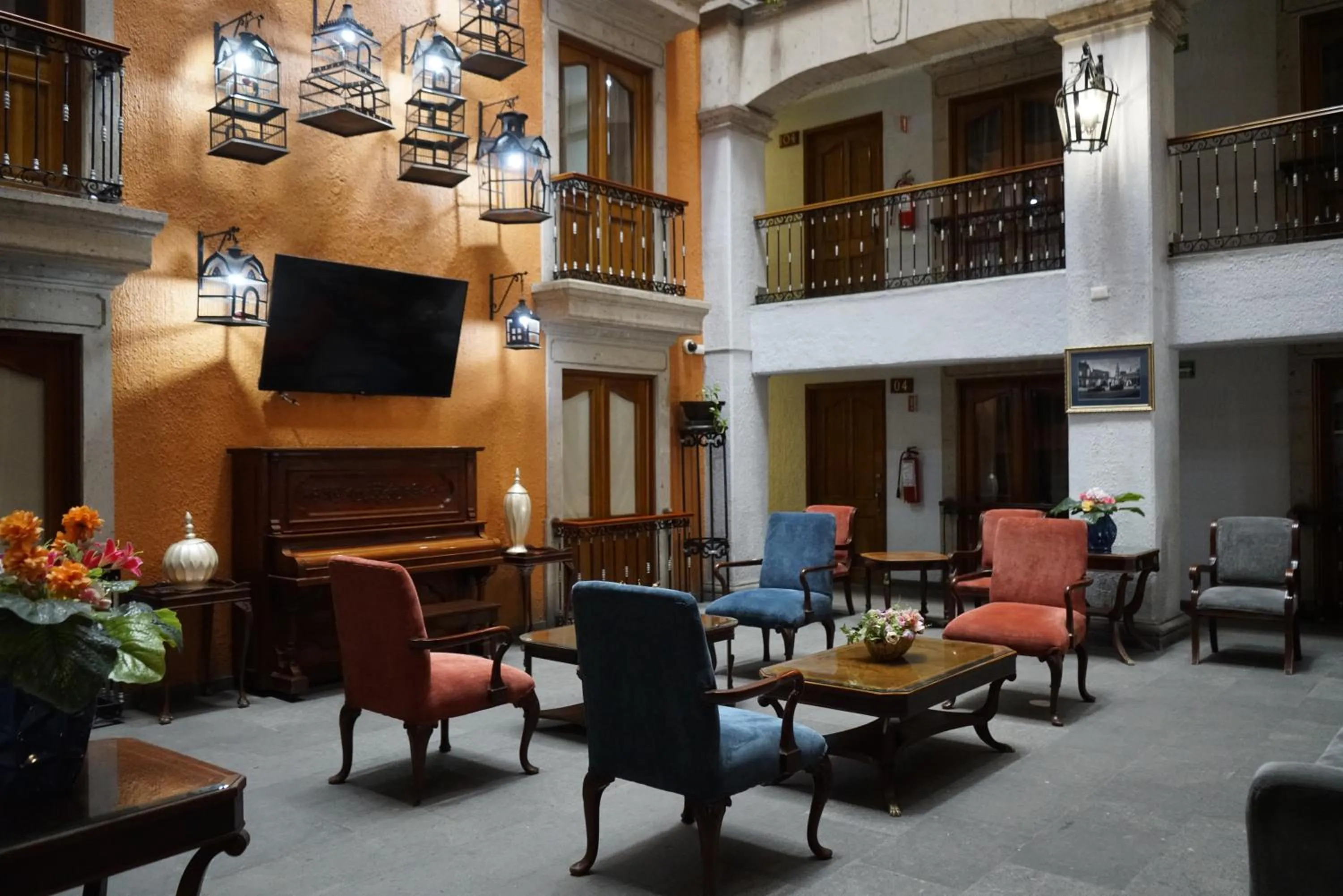 Living room in Hotel Santiago De Compostela - Guadalajara Centro Historico