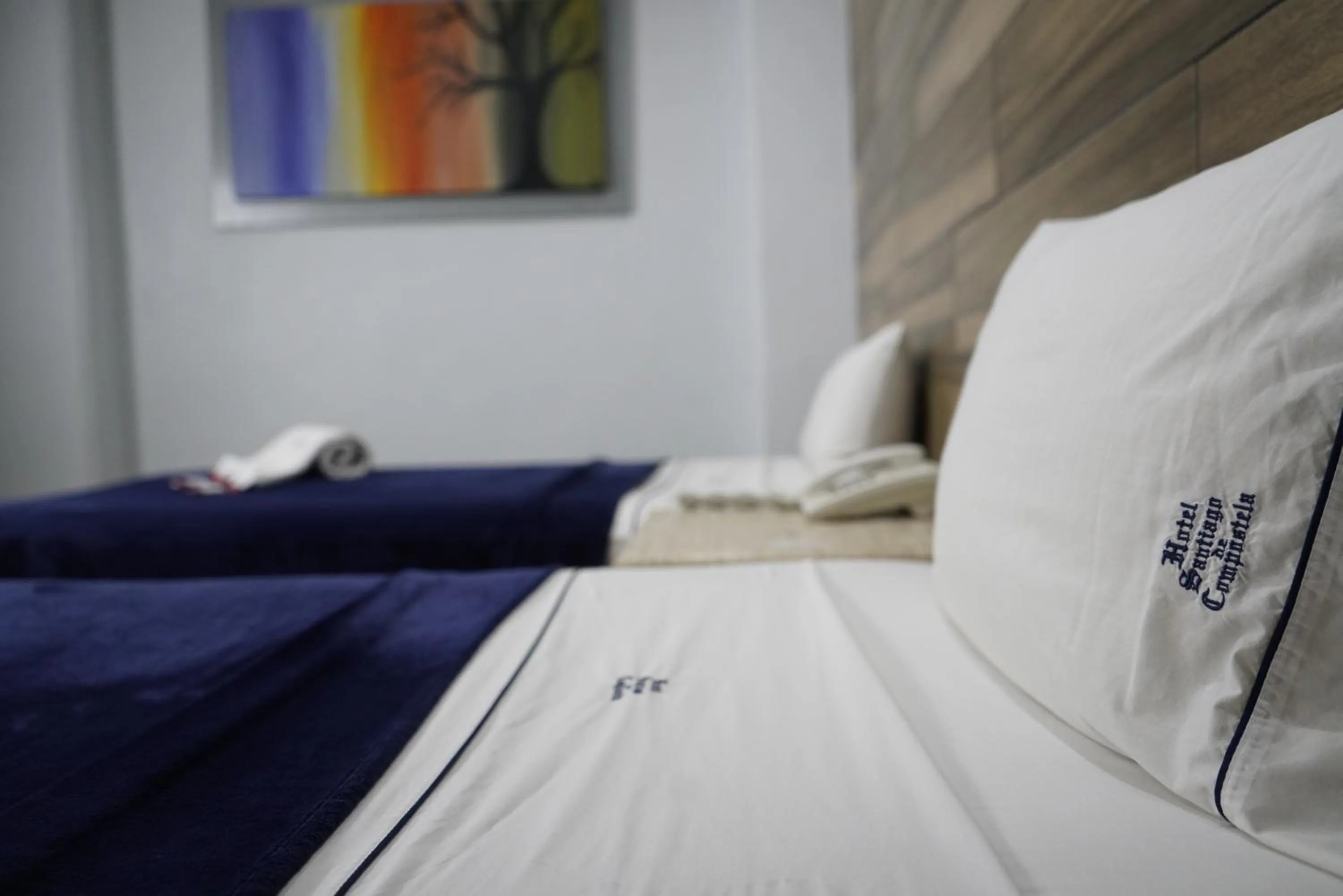 Bed in Hotel Santiago De Compostela - Guadalajara Centro Historico