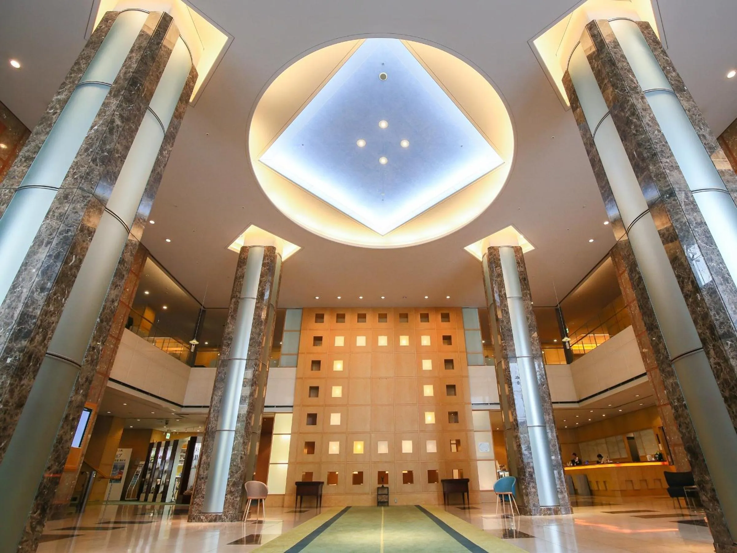 Lobby or reception in KKR Hotel Hakata