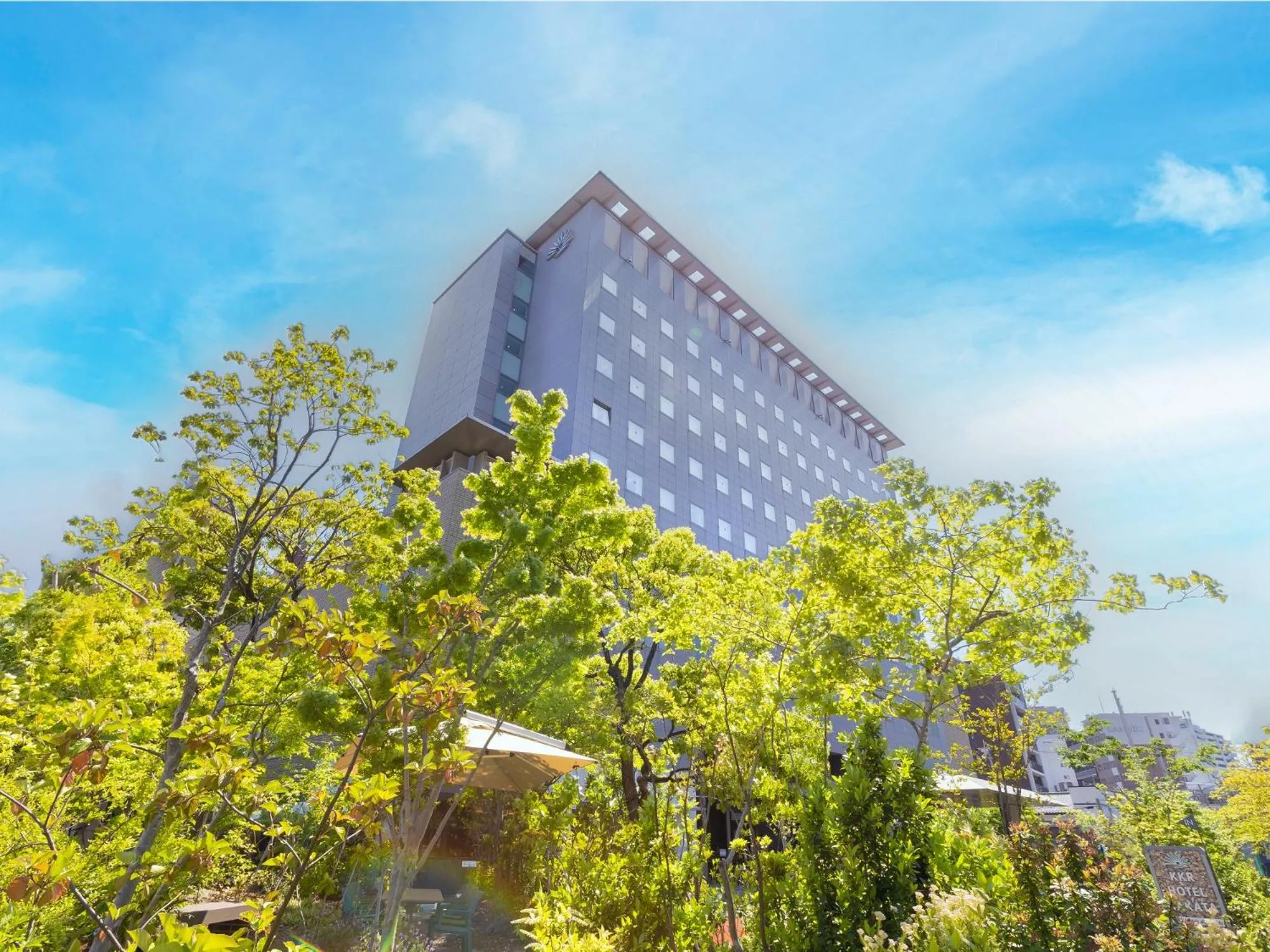 Property building in KKR Hotel Hakata