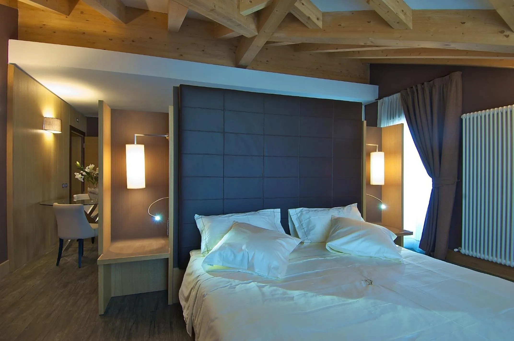 Bed in Hotel Garni Vittoria