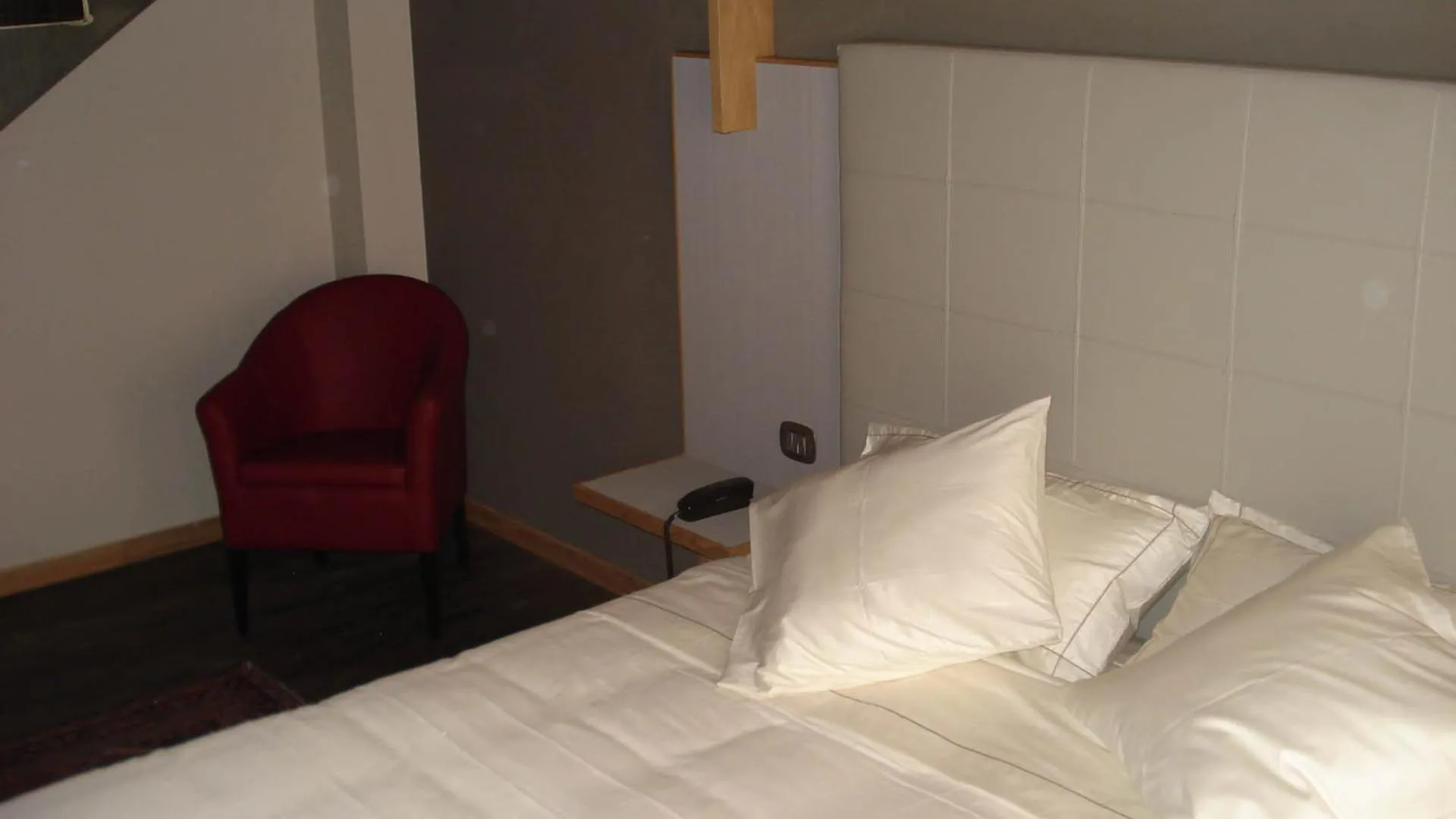 Bed in Hotel Garni Vittoria