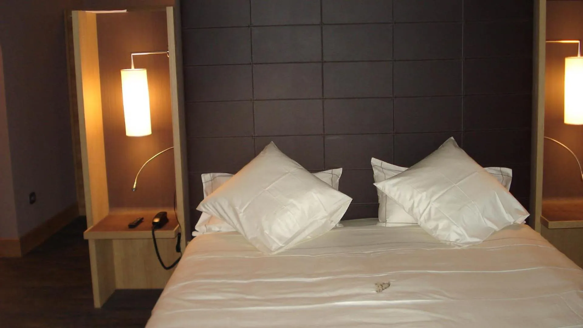 Bed in Hotel Garni Vittoria