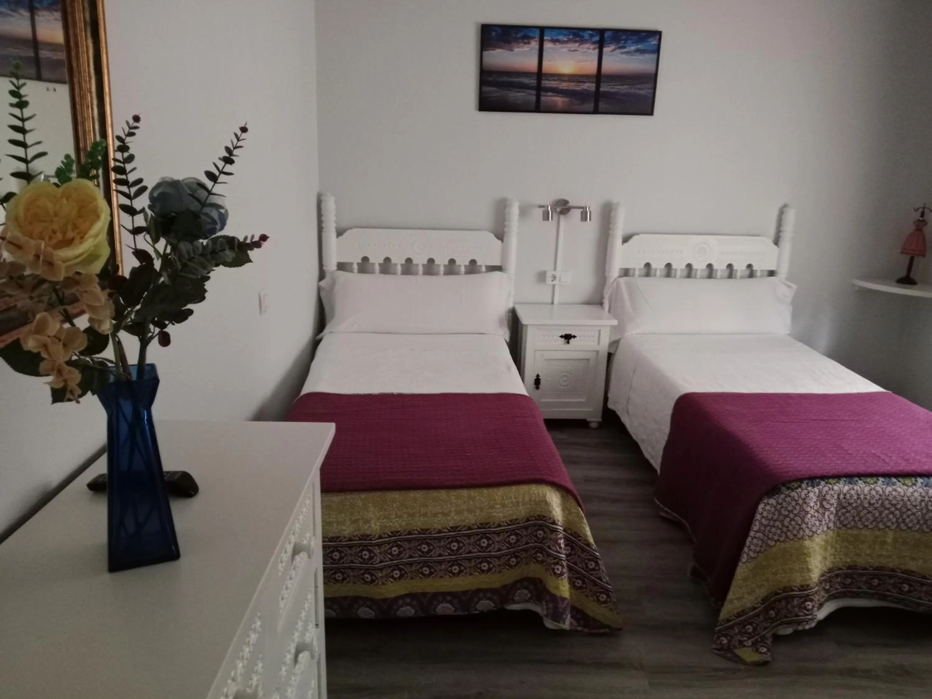 Bed in Hospedaje Angelica