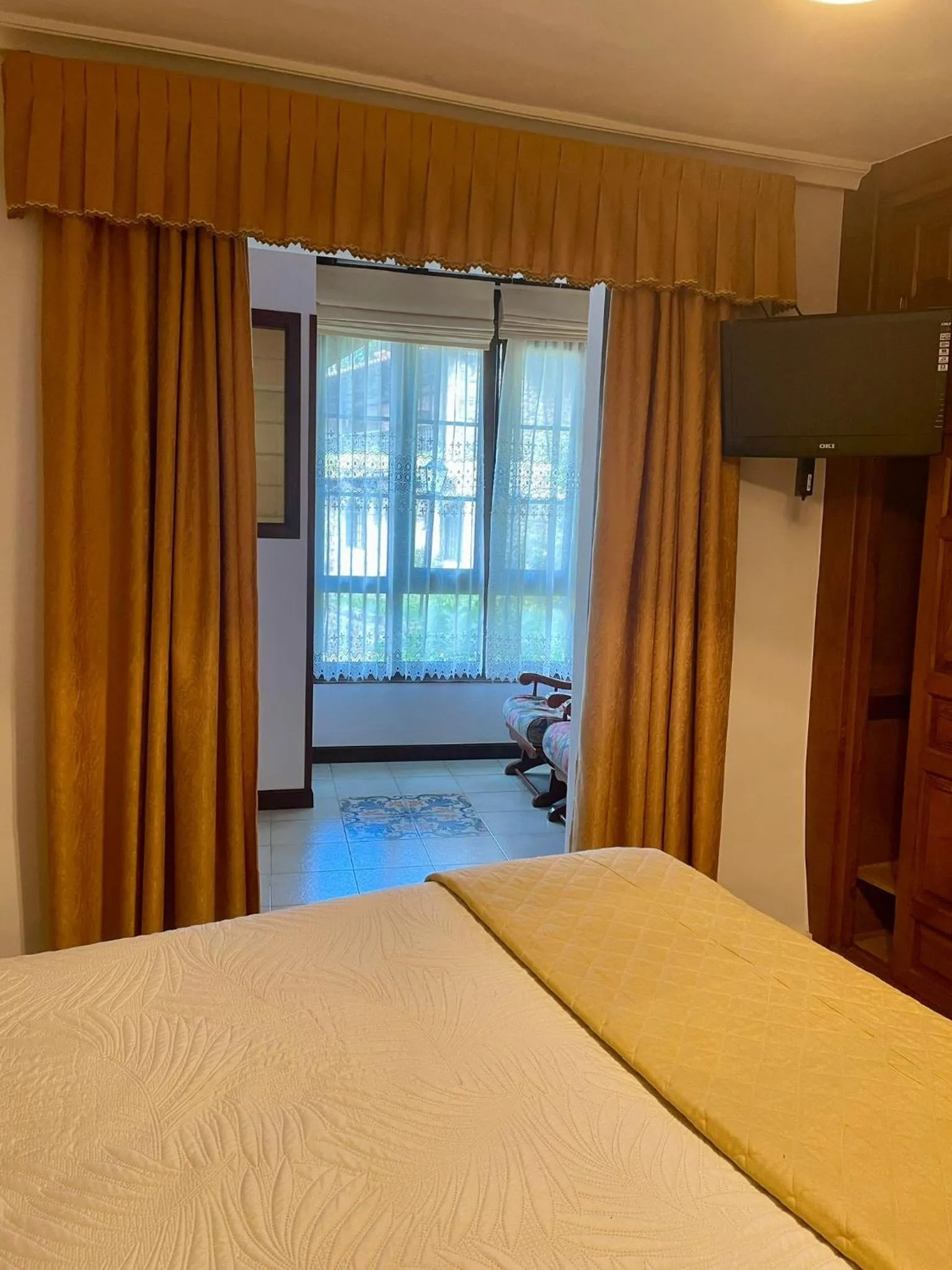 Bed in Hospedaje Angelica