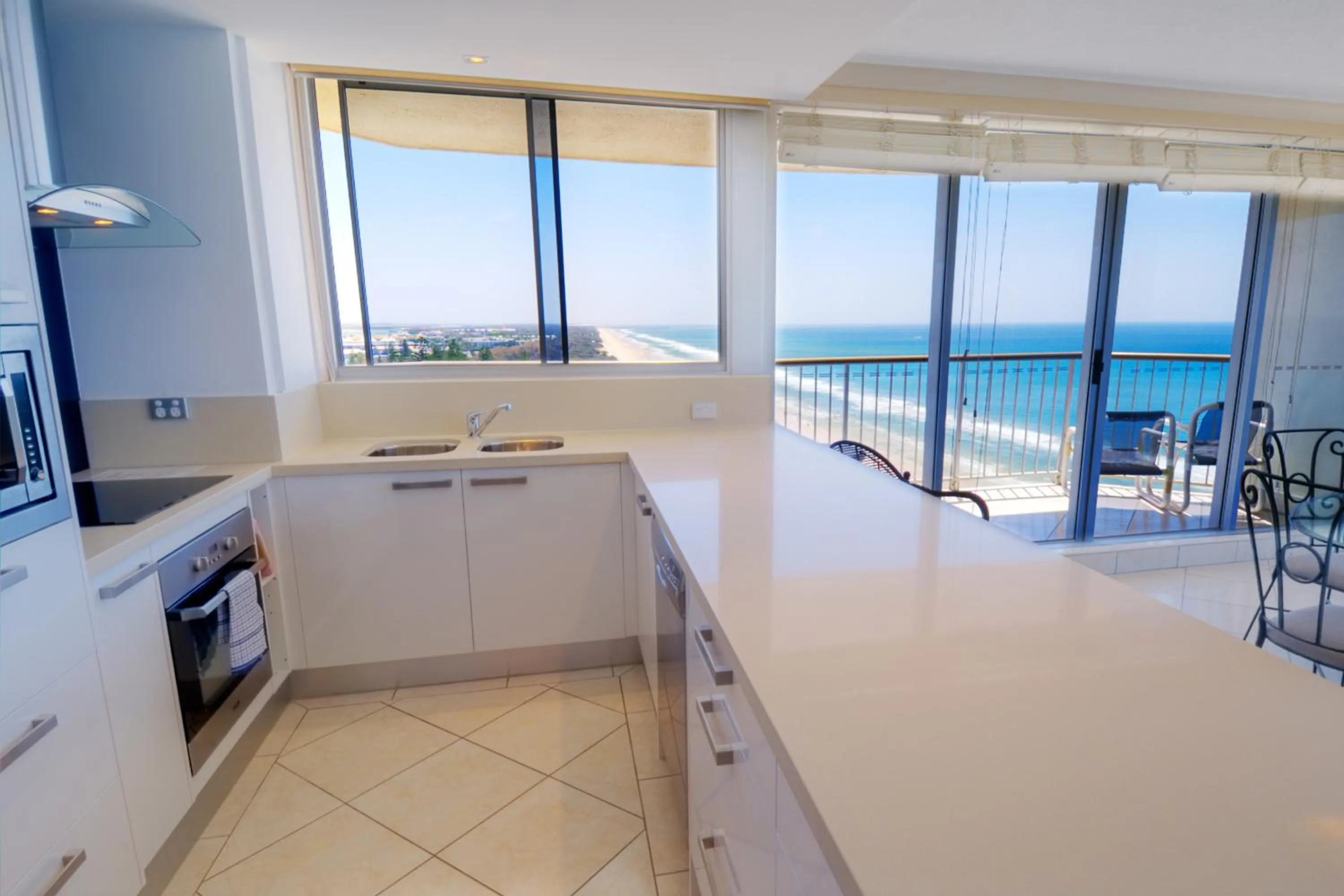 View (from property/room) in Golden Sands on the Beach - Absolute Beachfront Apartments