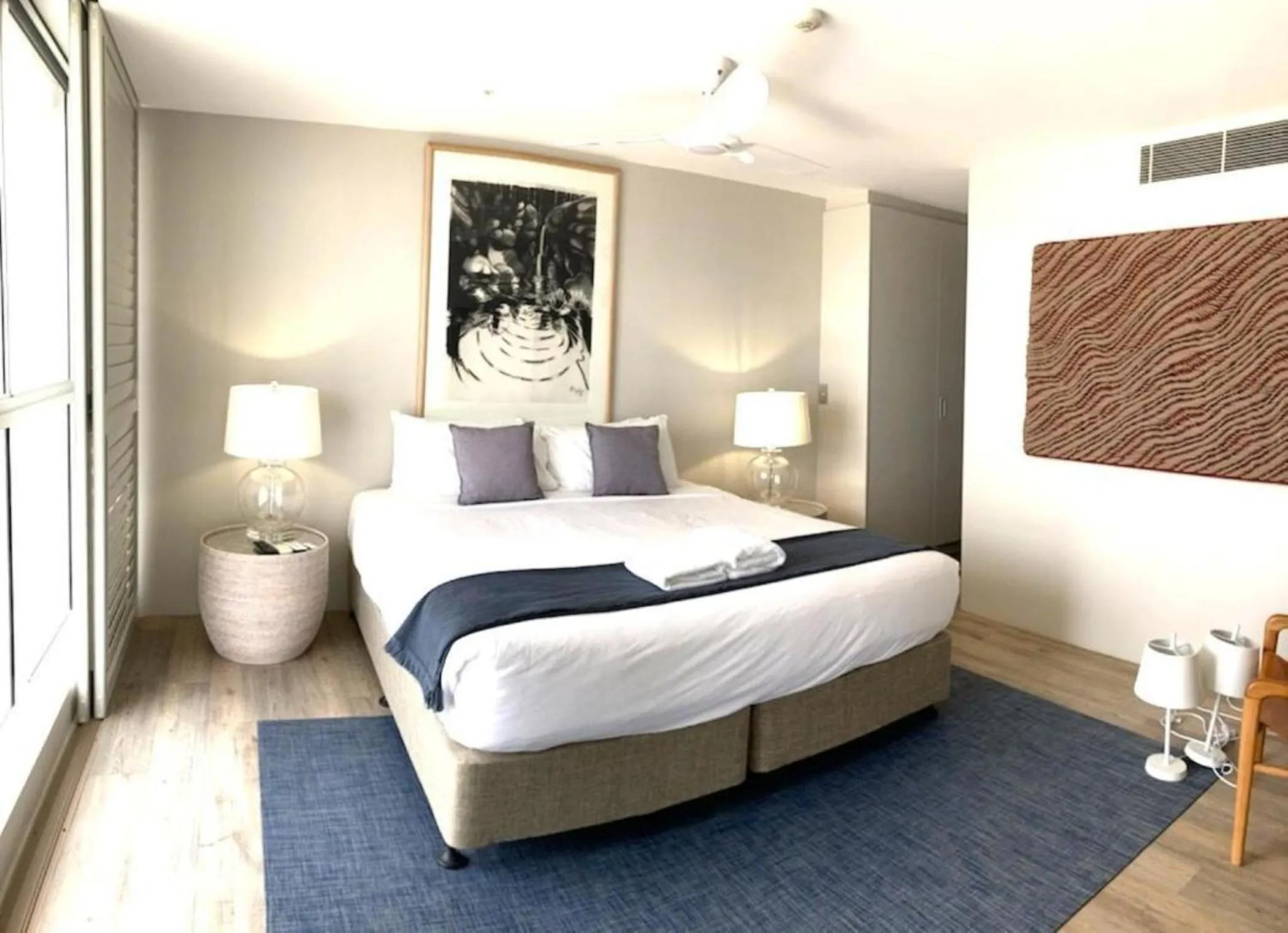 Bed in Golden Sands on the Beach - Absolute Beachfront Apartments