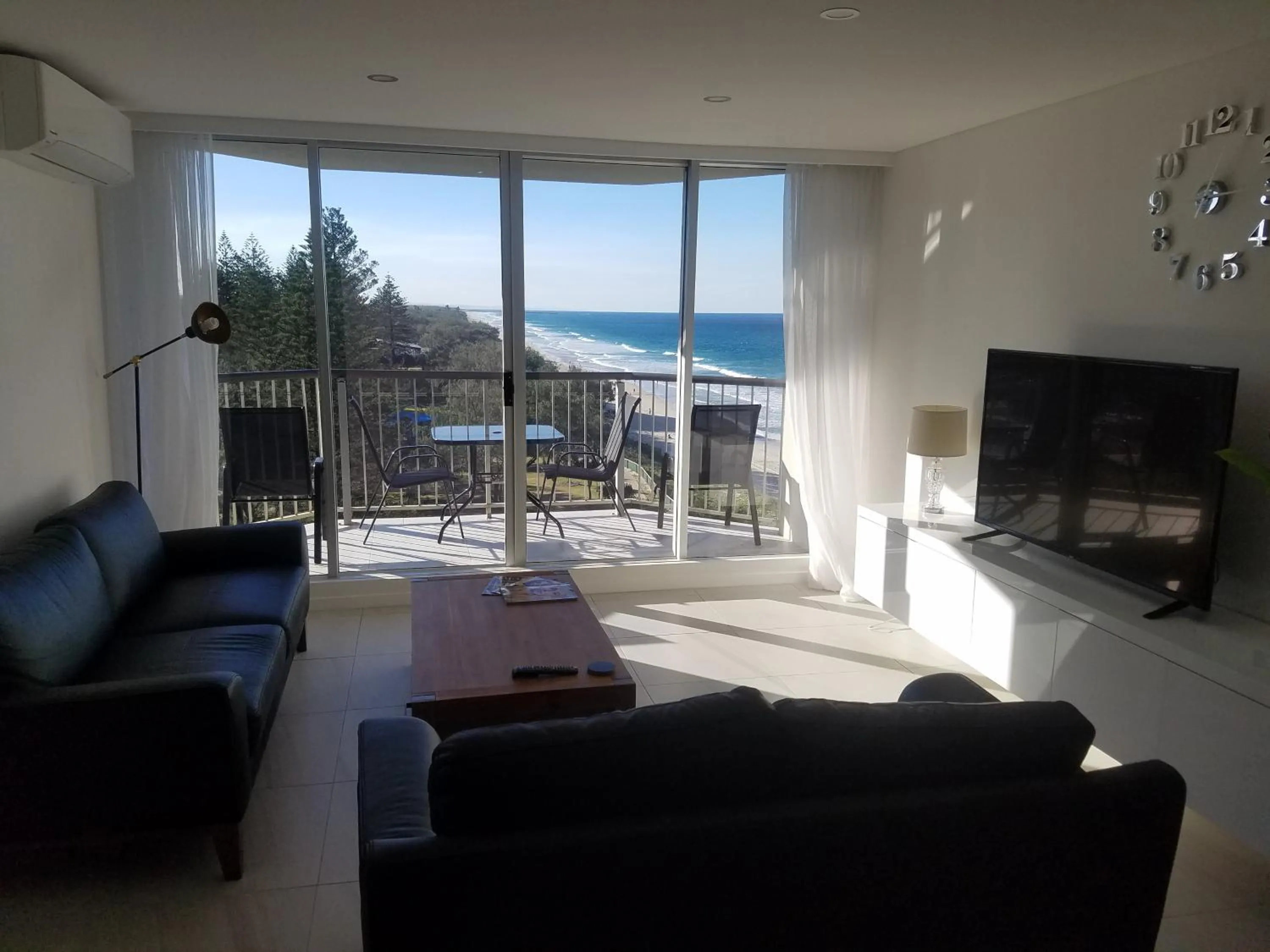 Balcony/Terrace in Golden Sands on the Beach - Absolute Beachfront Apartments