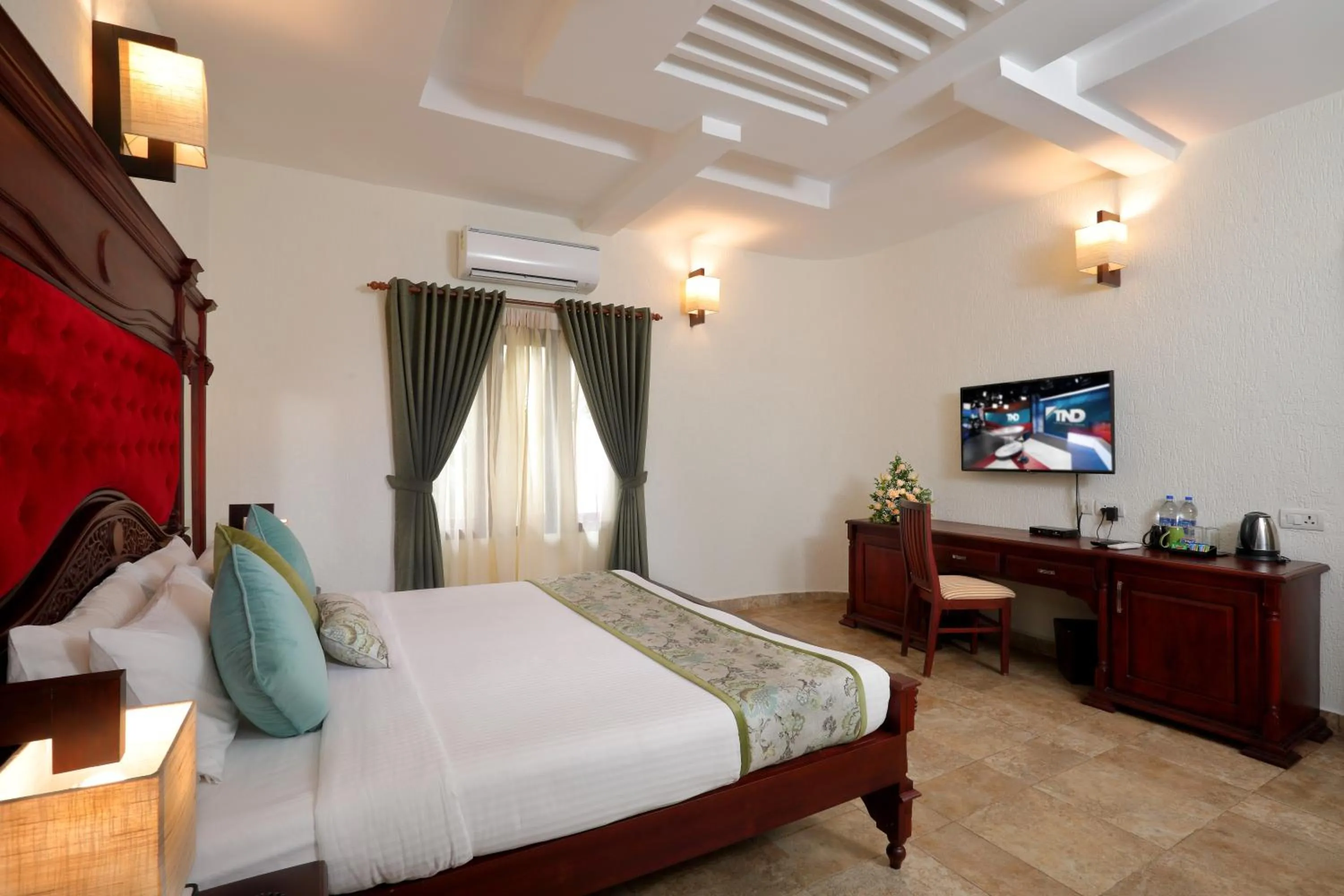 Bedroom, Bed in The World Backwaters, Alleppey