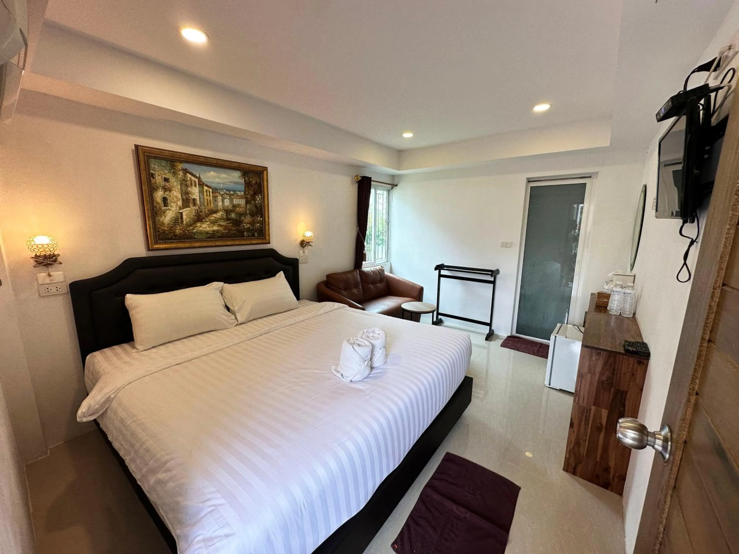 Bed in Chiang Mai Heritage House