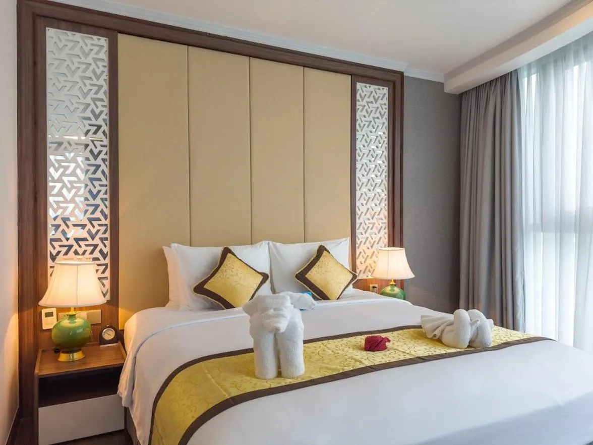 Bedroom, Bed in Nha Trang Horizon Hotel