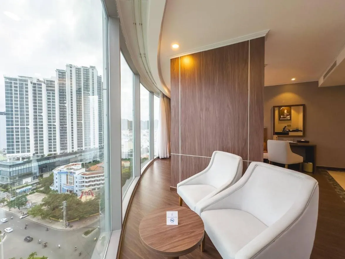 City view in Nha Trang Horizon Hotel