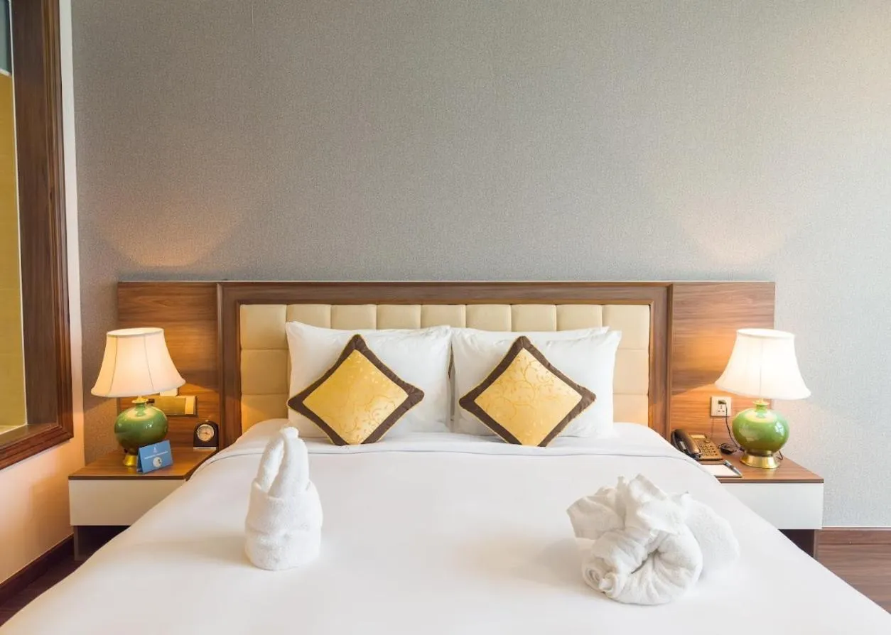 Bed in Nha Trang Horizon Hotel