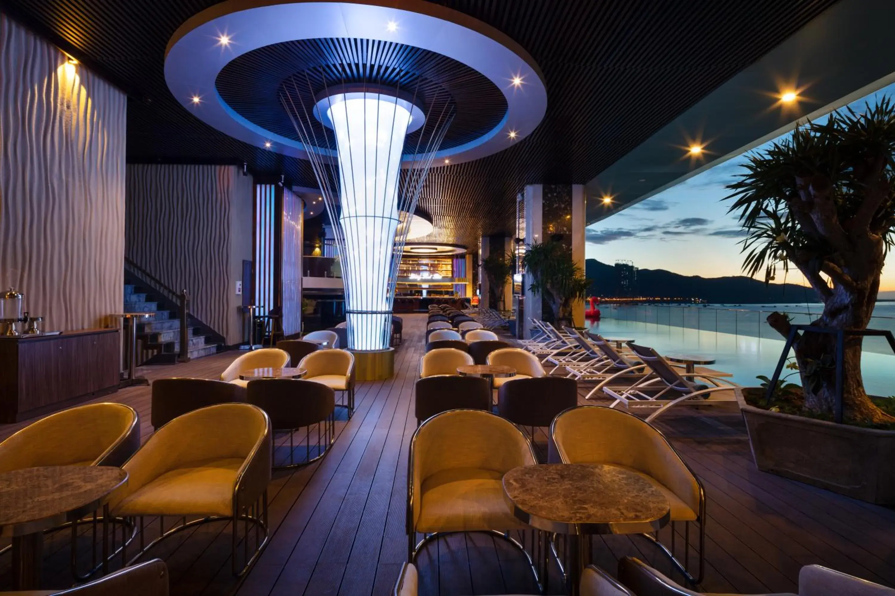 Lounge or bar in Nha Trang Horizon Hotel Lounge or bar in Nha Trang Horizon Hotel