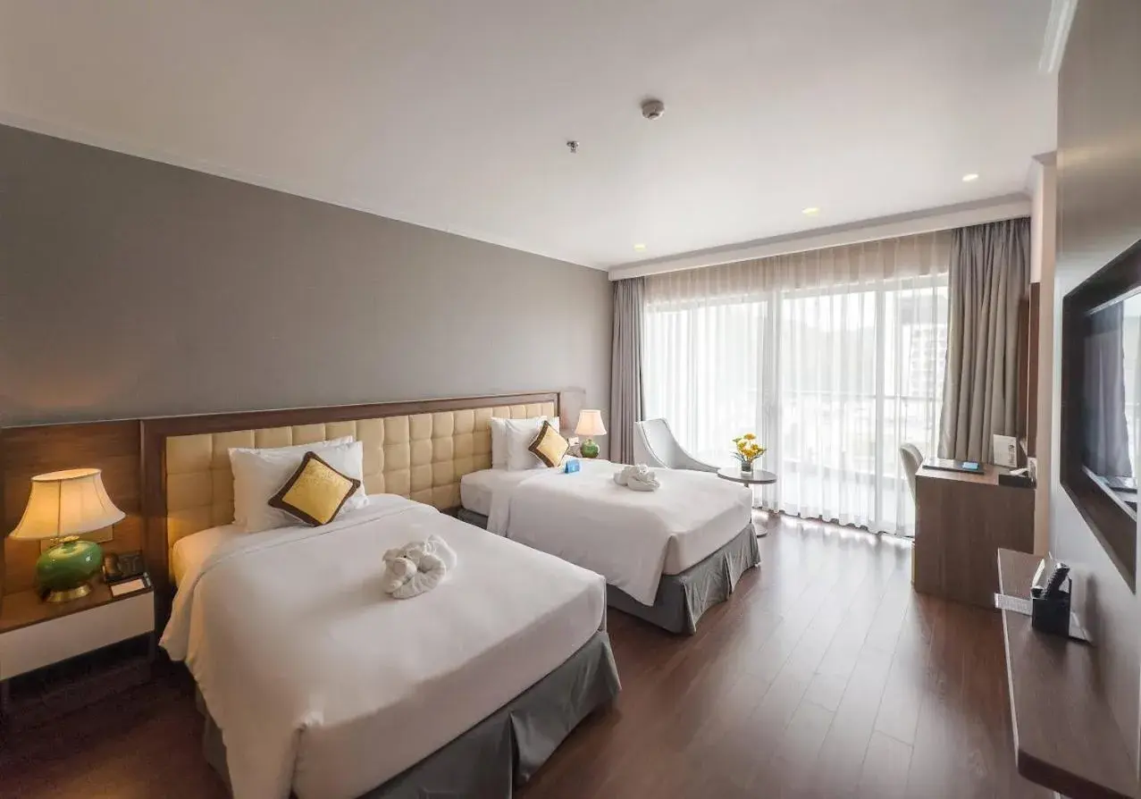 Bedroom, Bed in Nha Trang Horizon Hotel Bedroom, Bed in Nha Trang Horizon Hotel