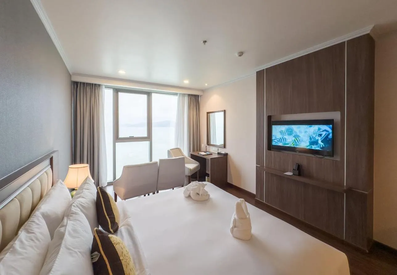 Bed in Nha Trang Horizon Hotel