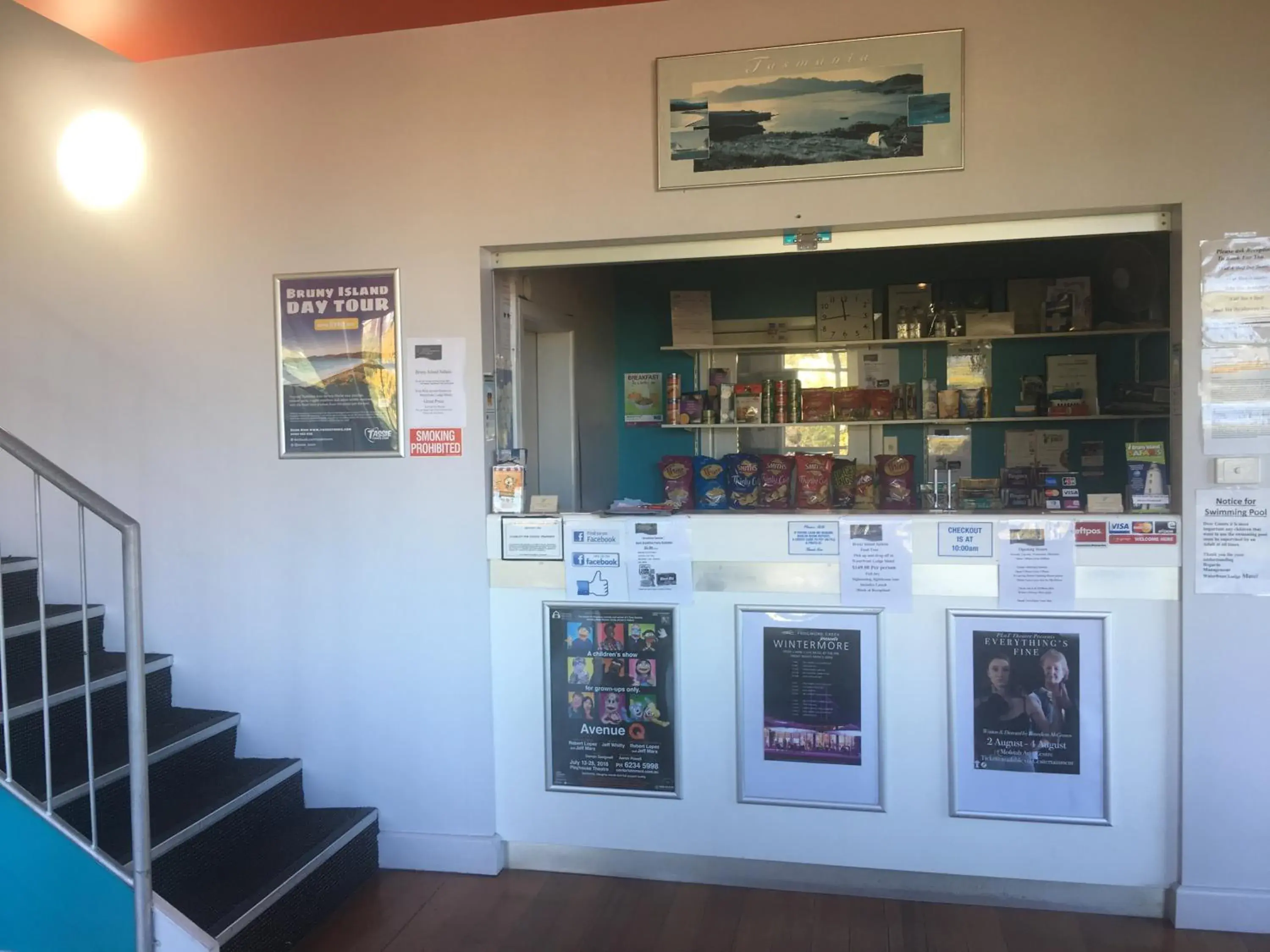 Lobby or reception in Waterfront Lodge Motel Lobby or reception in Waterfront Lodge Motel