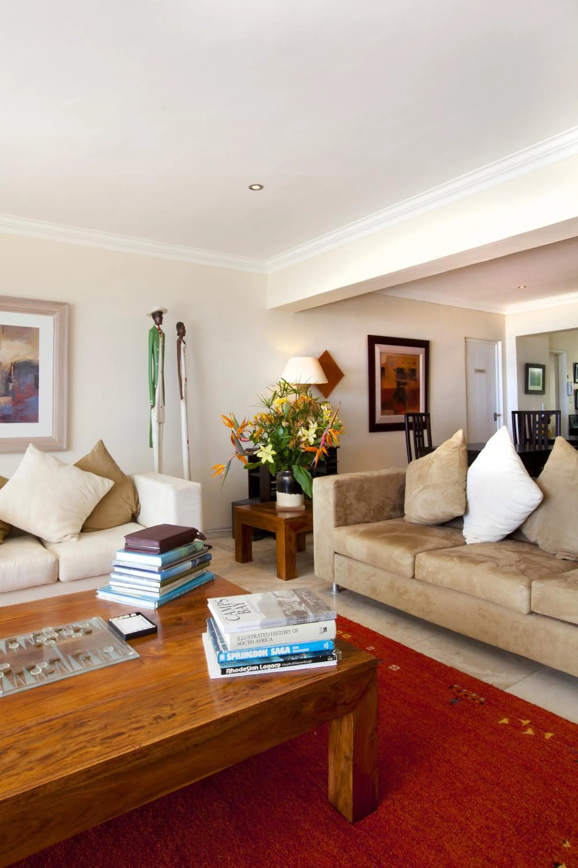 Living room in Entabeni Guest House