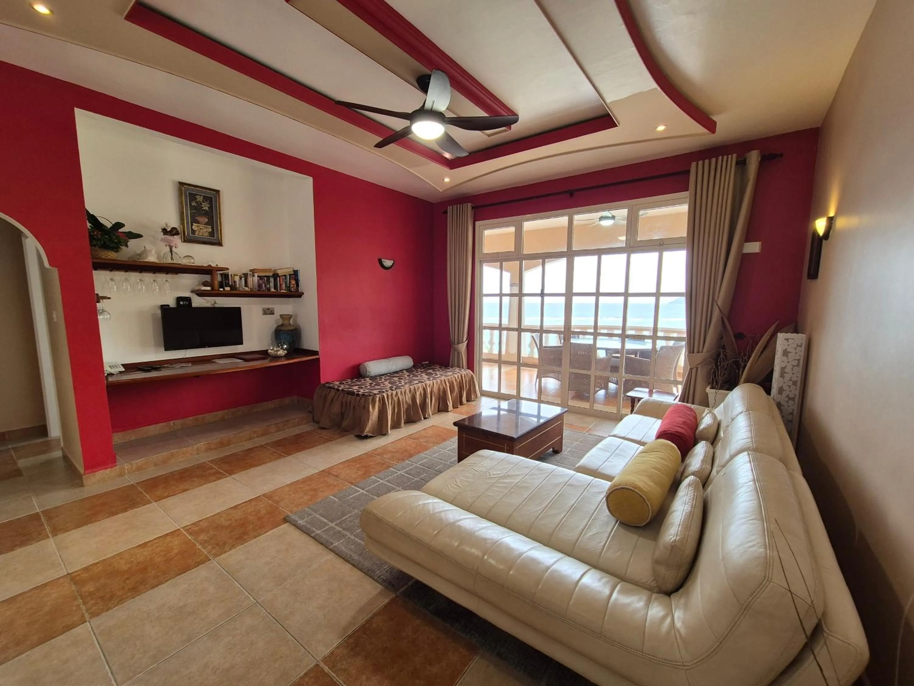 Living room in Au Fond De Mer View