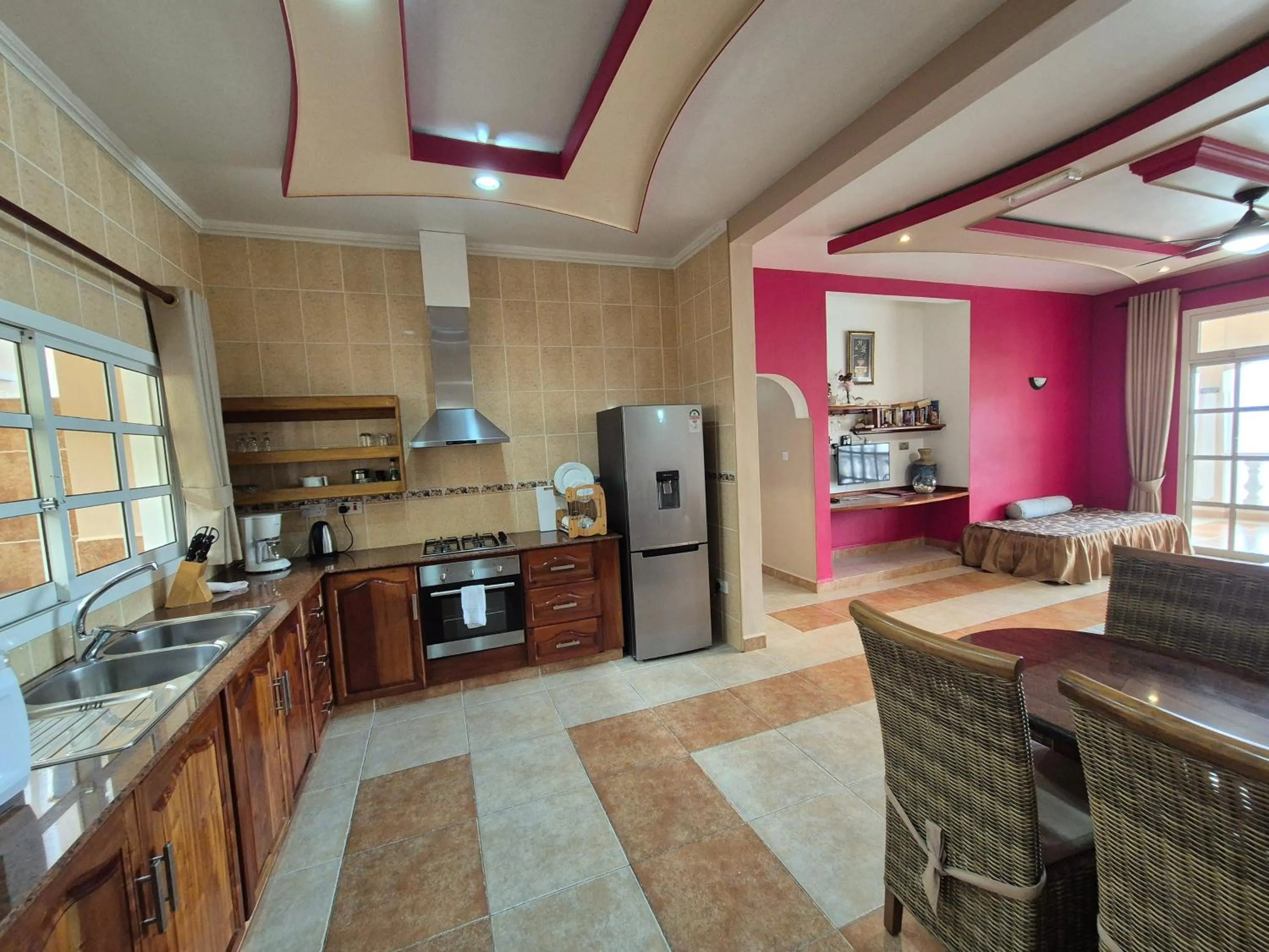 Kitchen or kitchenette in Au Fond De Mer View