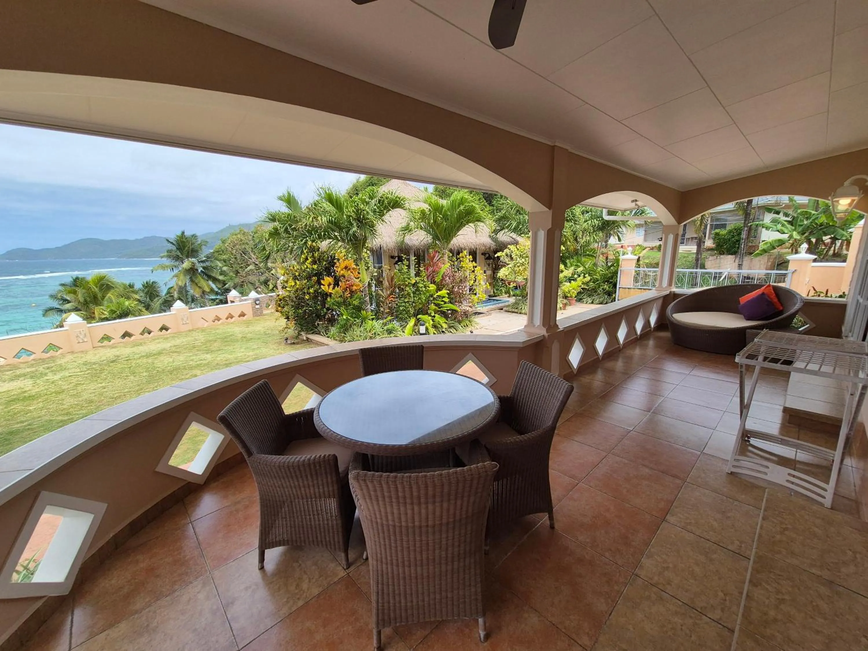 Balcony/Terrace in Au Fond De Mer View