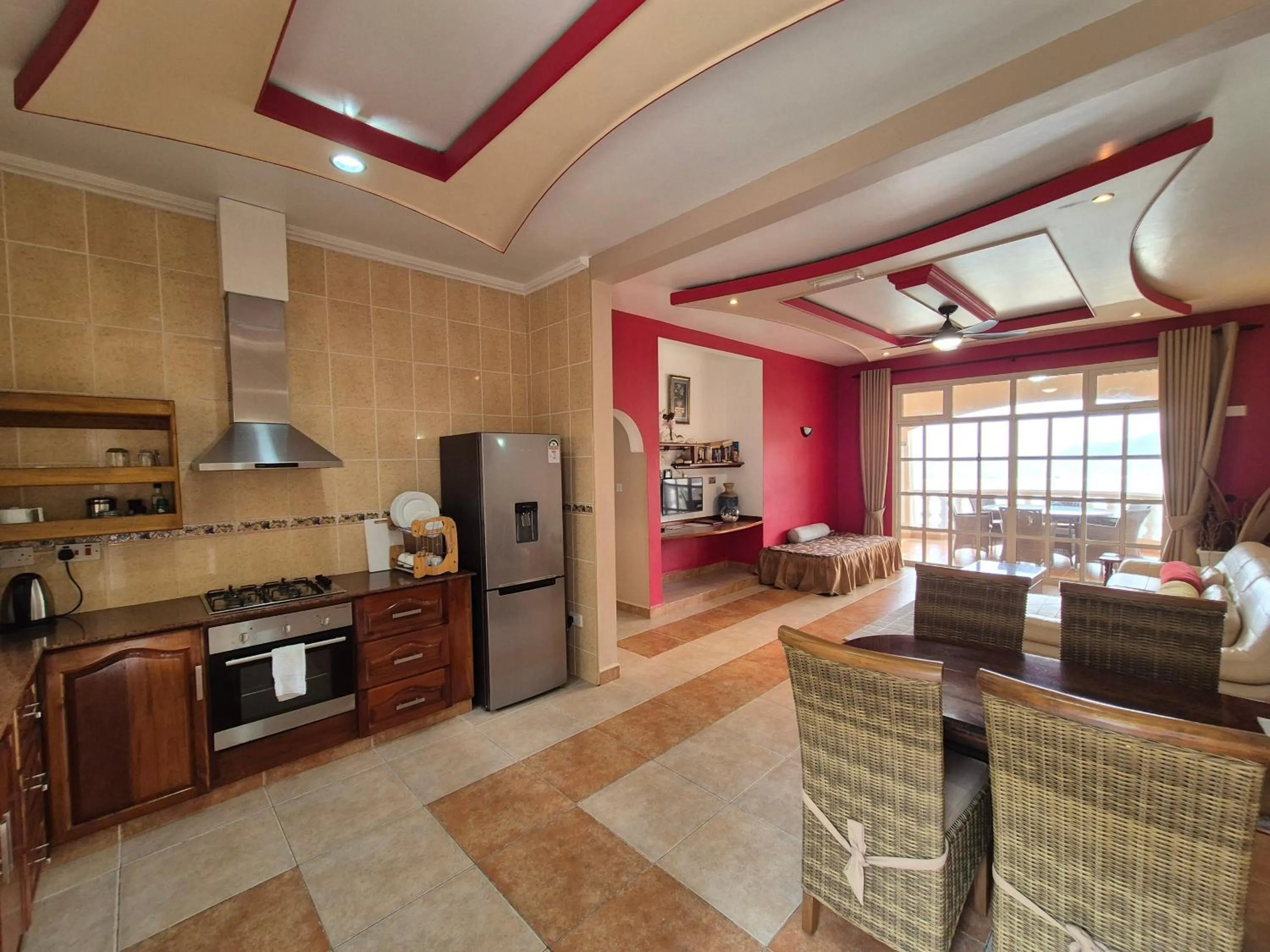 kitchen in Au Fond De Mer View