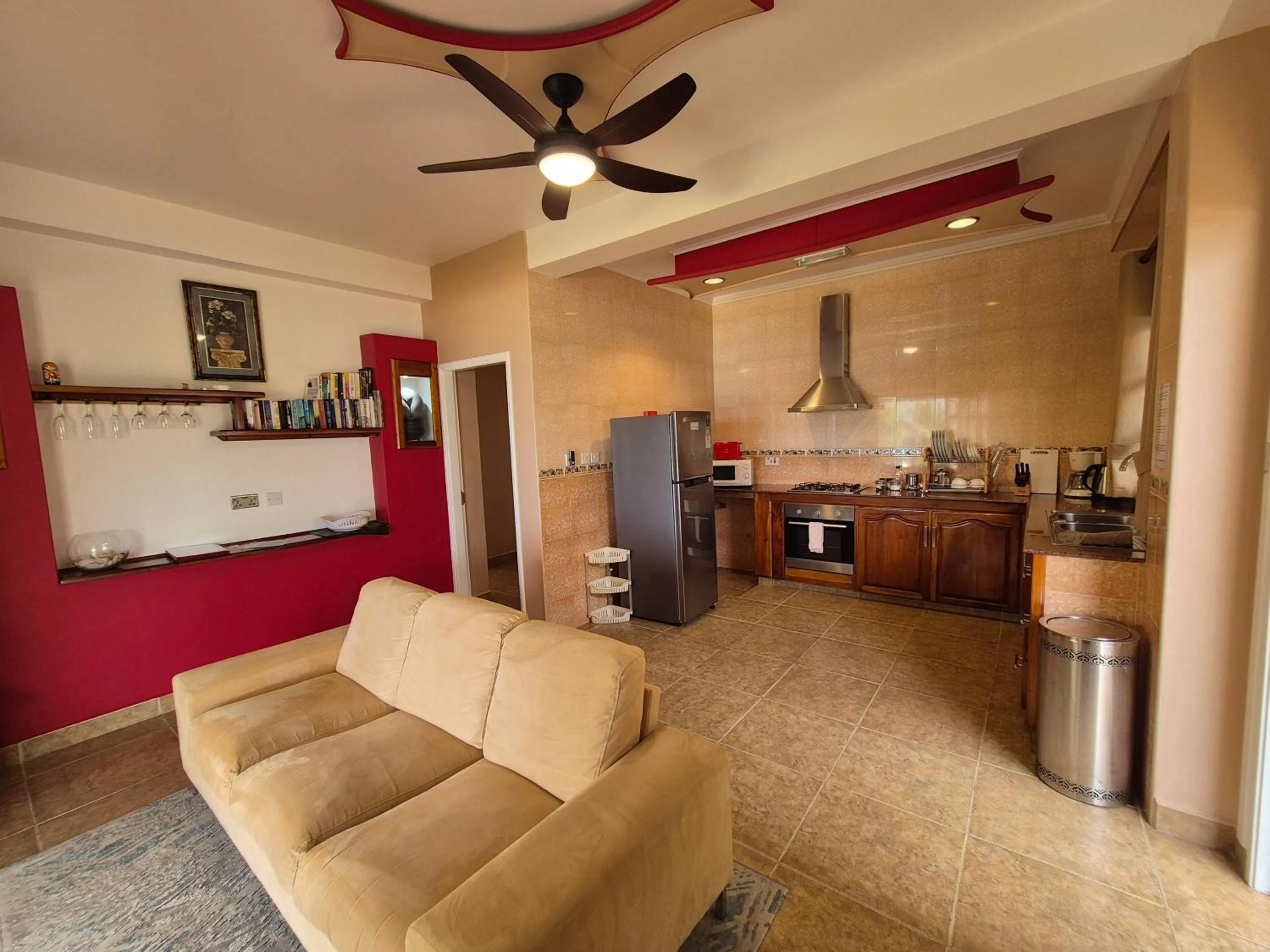 Kitchen or kitchenette in Au Fond De Mer View