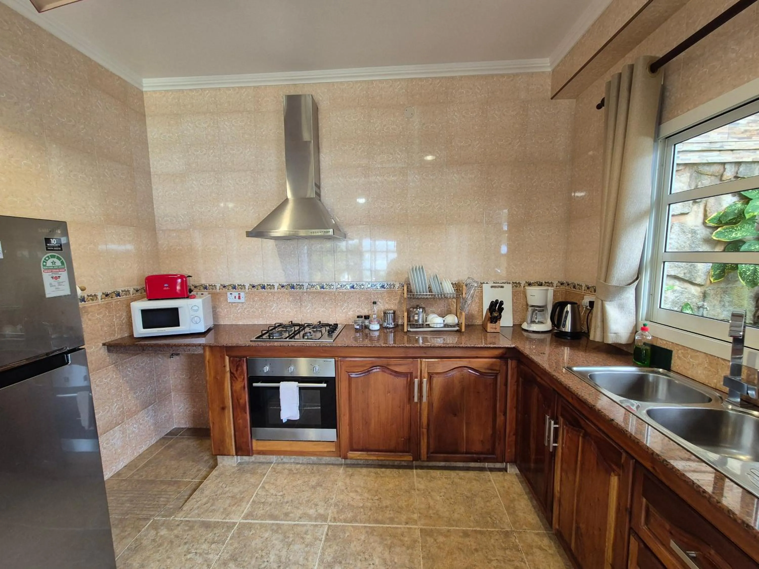 Kitchen or kitchenette in Au Fond De Mer View