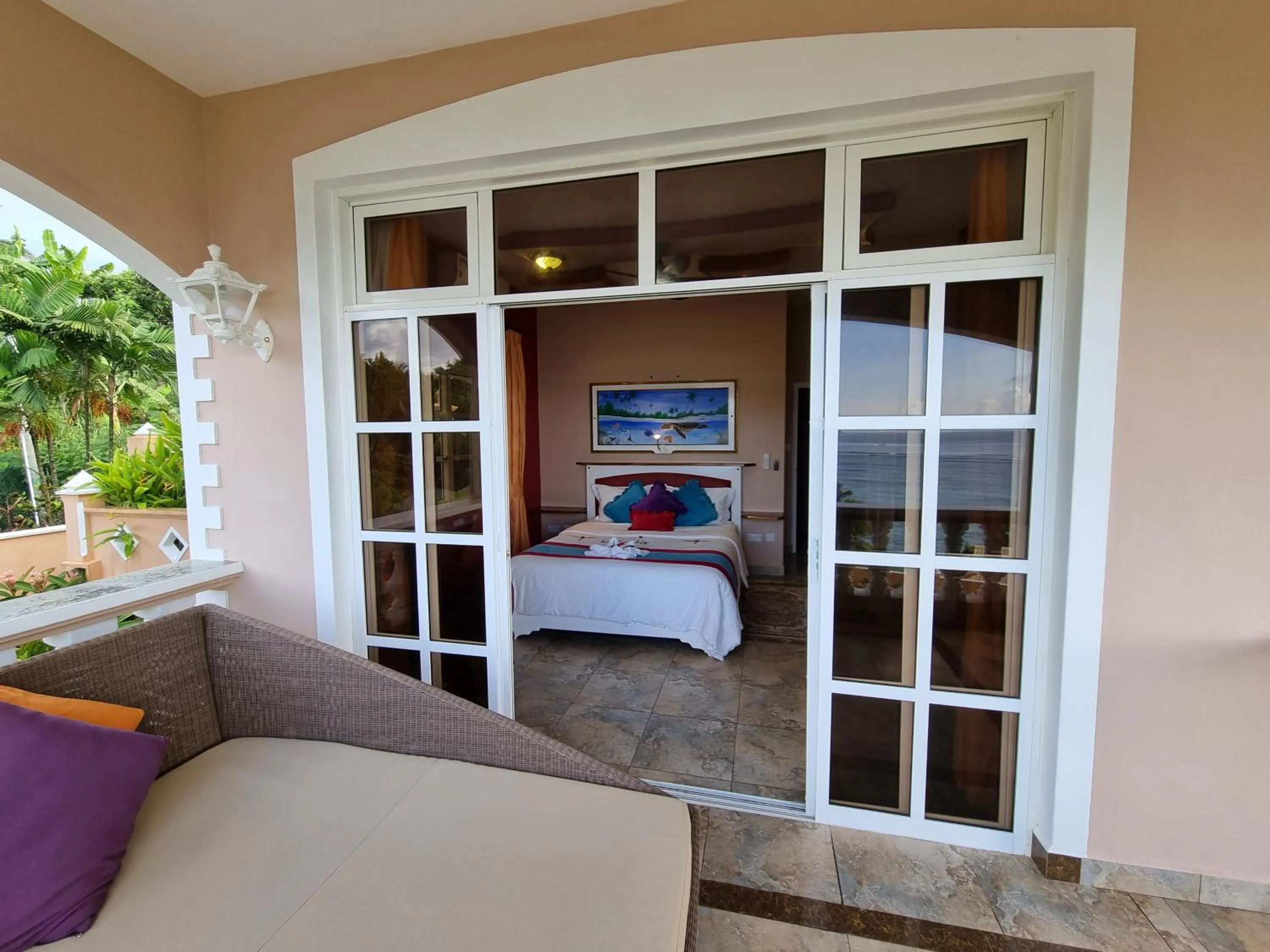 Bedroom, Bed in Au Fond De Mer View