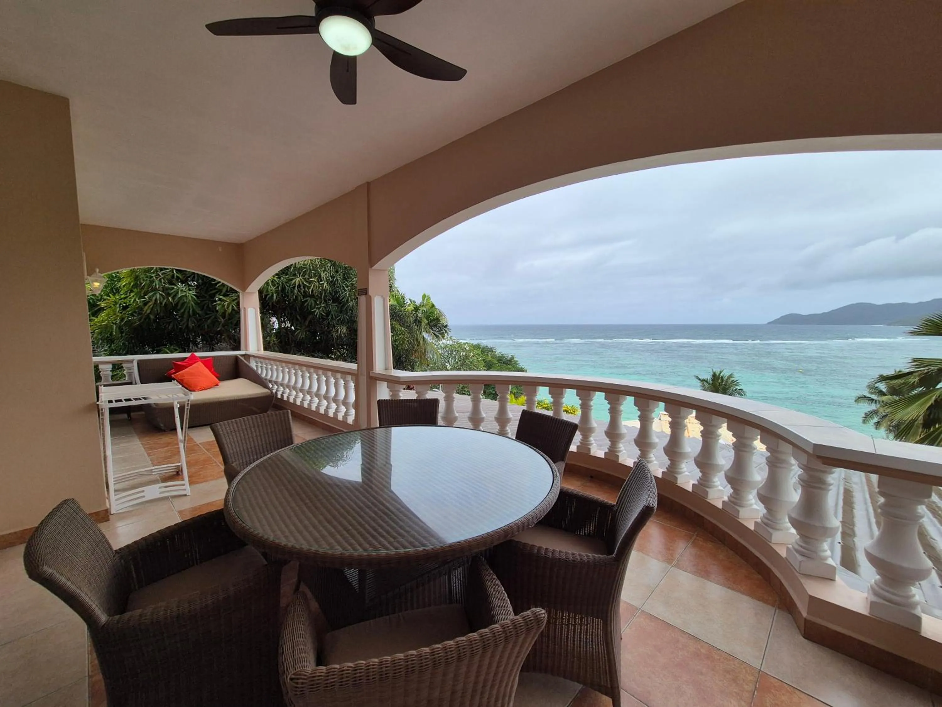 Balcony/Terrace in Au Fond De Mer View