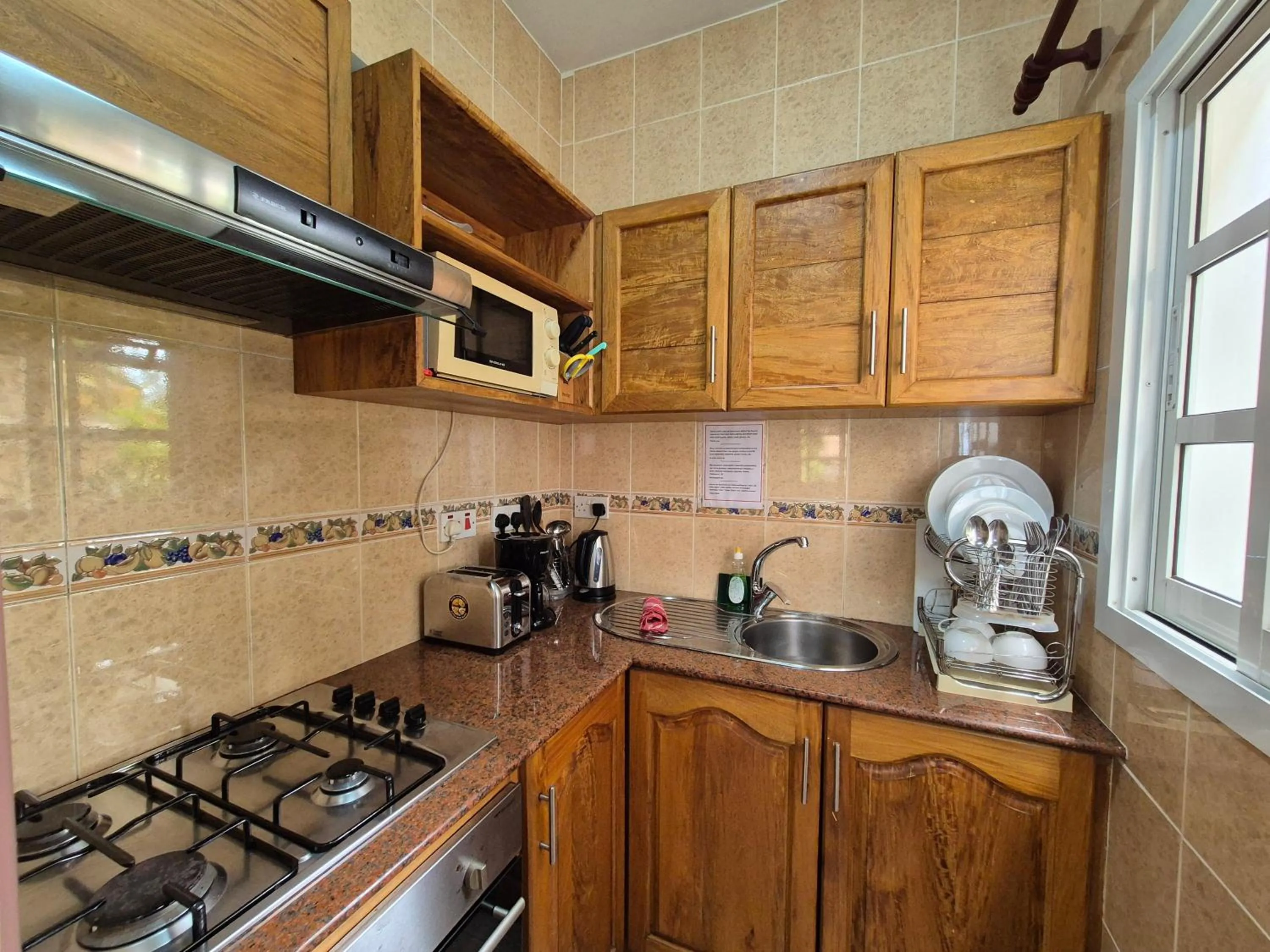 Kitchen or kitchenette in Au Fond De Mer View