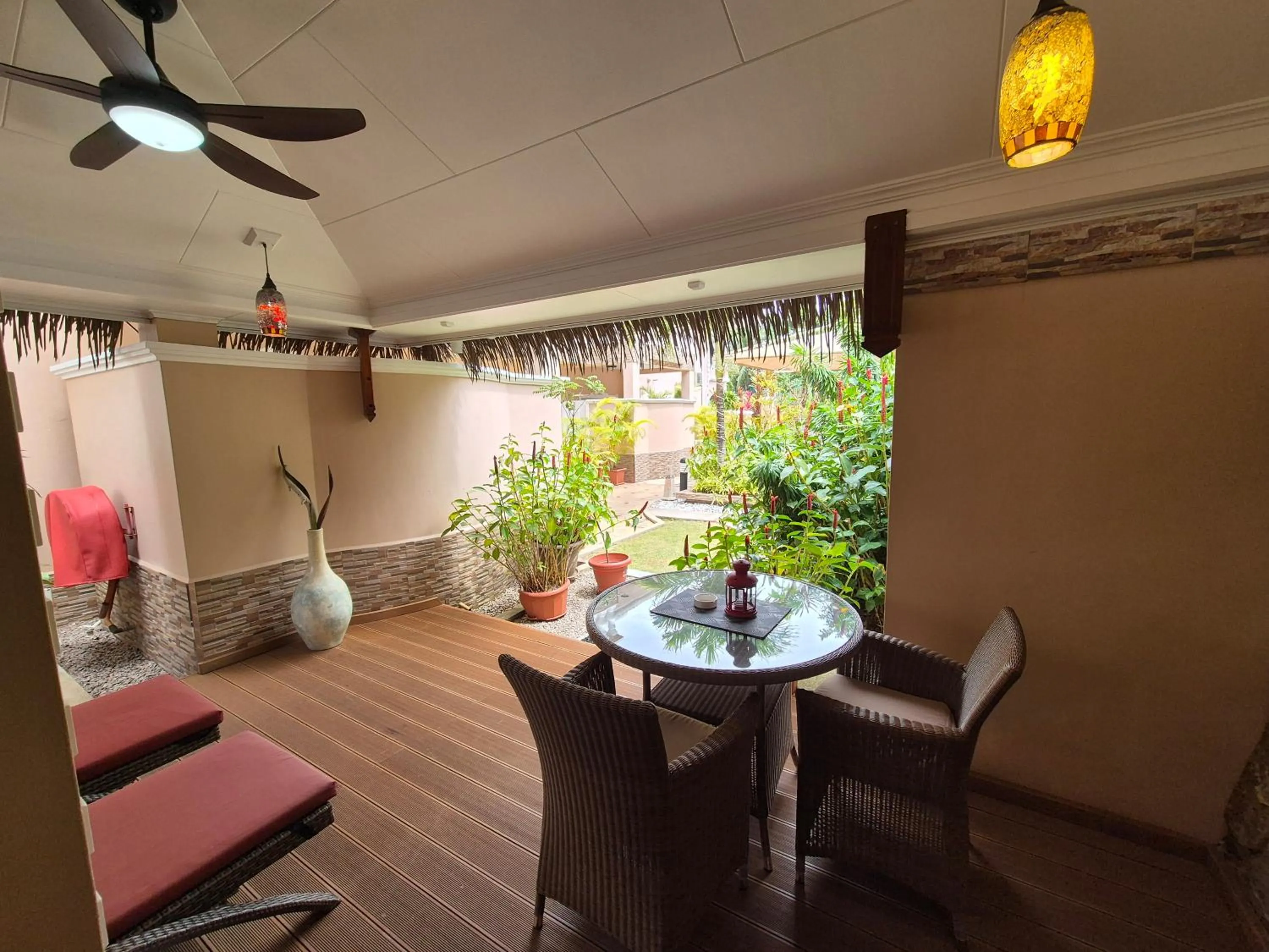 Balcony/Terrace in Au Fond De Mer View
