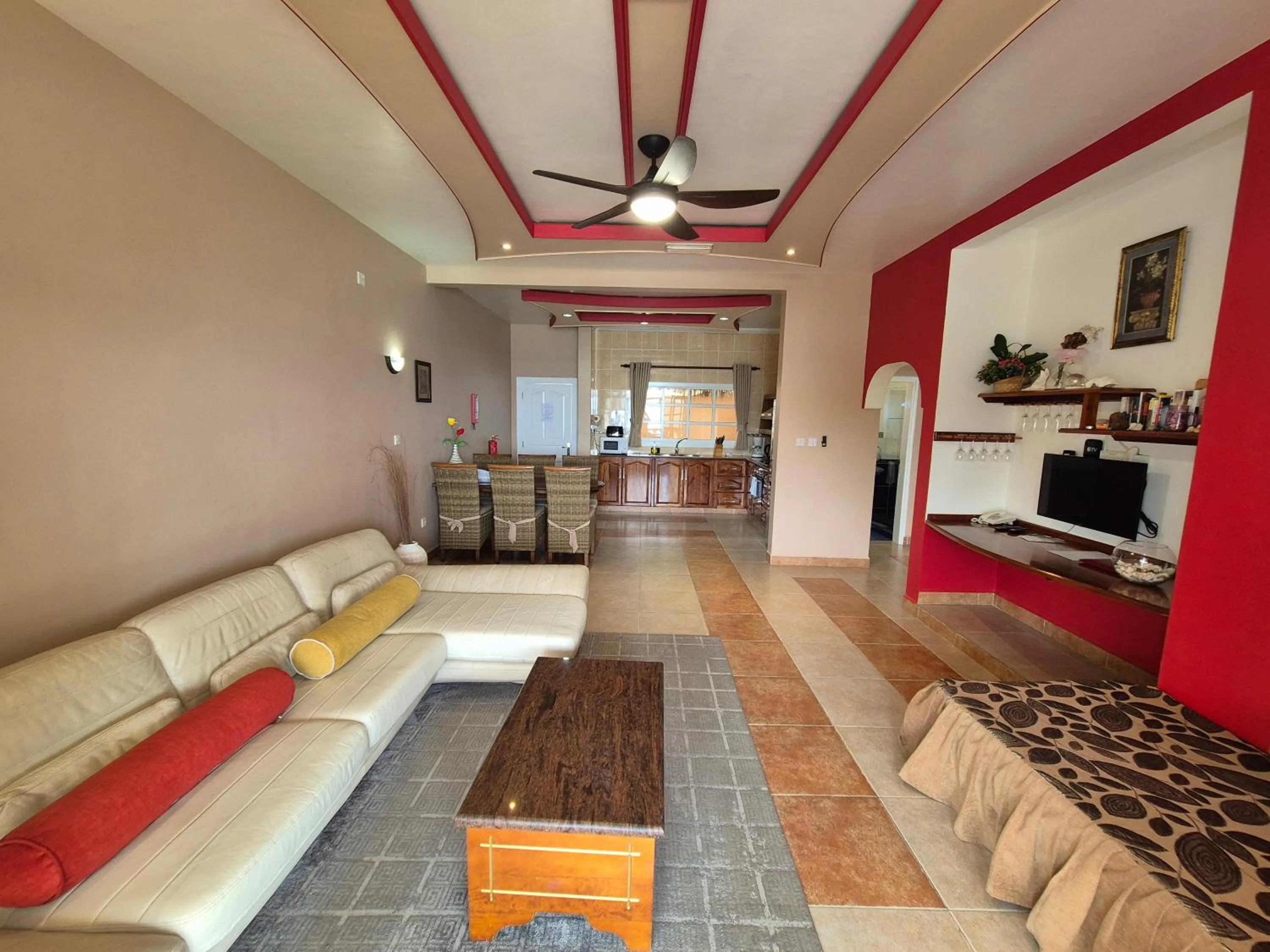 Living room in Au Fond De Mer View