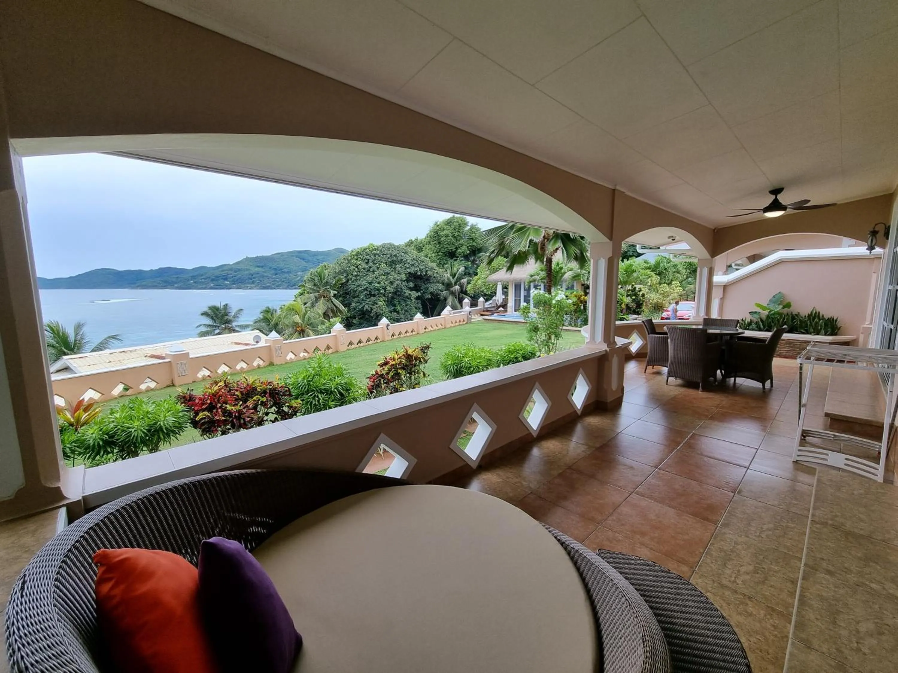 Balcony/Terrace in Au Fond De Mer View