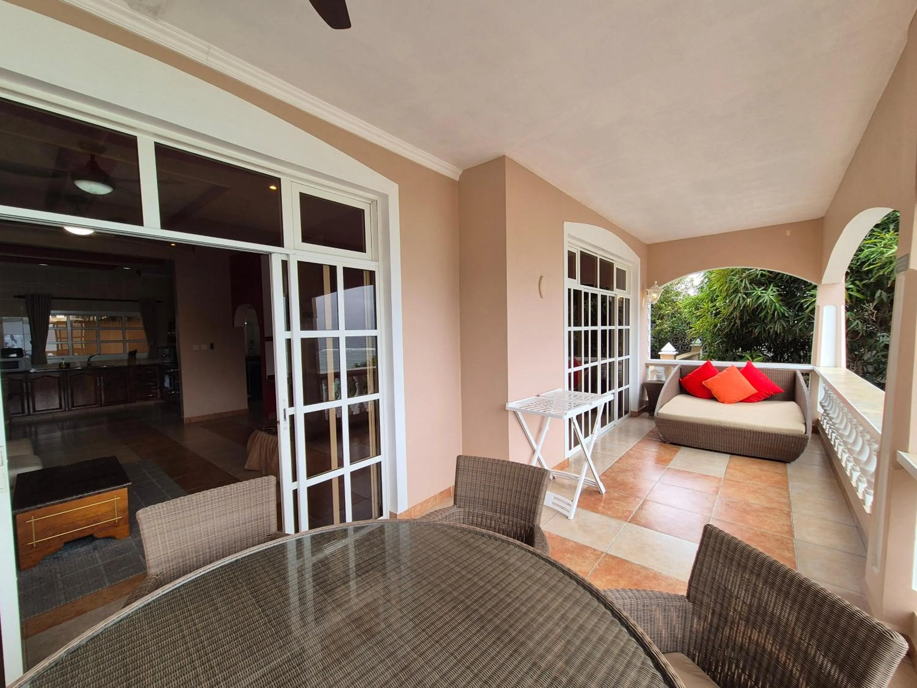 Balcony/Terrace in Au Fond De Mer View