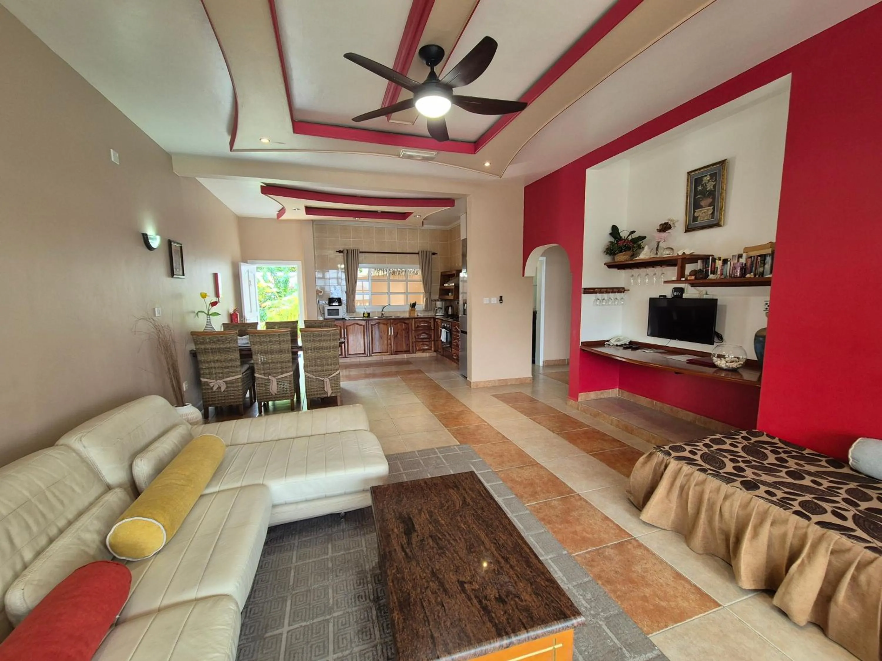 Living room in Au Fond De Mer View