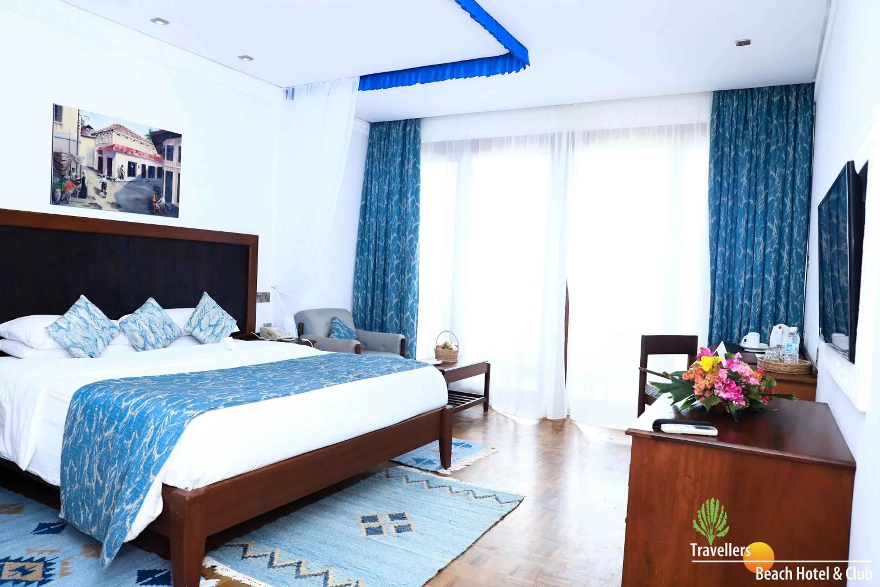 Bedroom, Bed in Travellers Beach Hotel & SPA