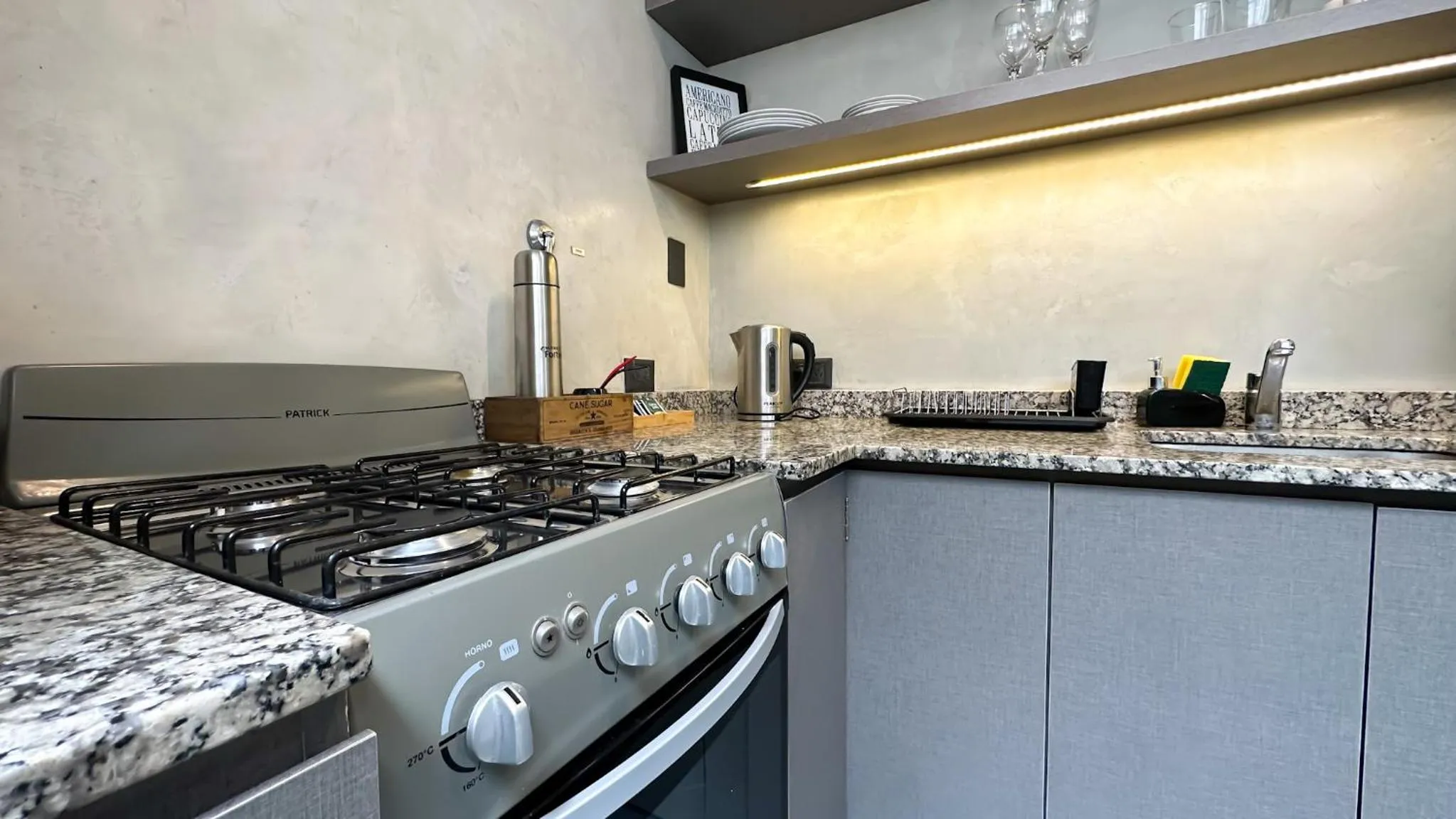 Kitchen or kitchenette in Soho Rentals