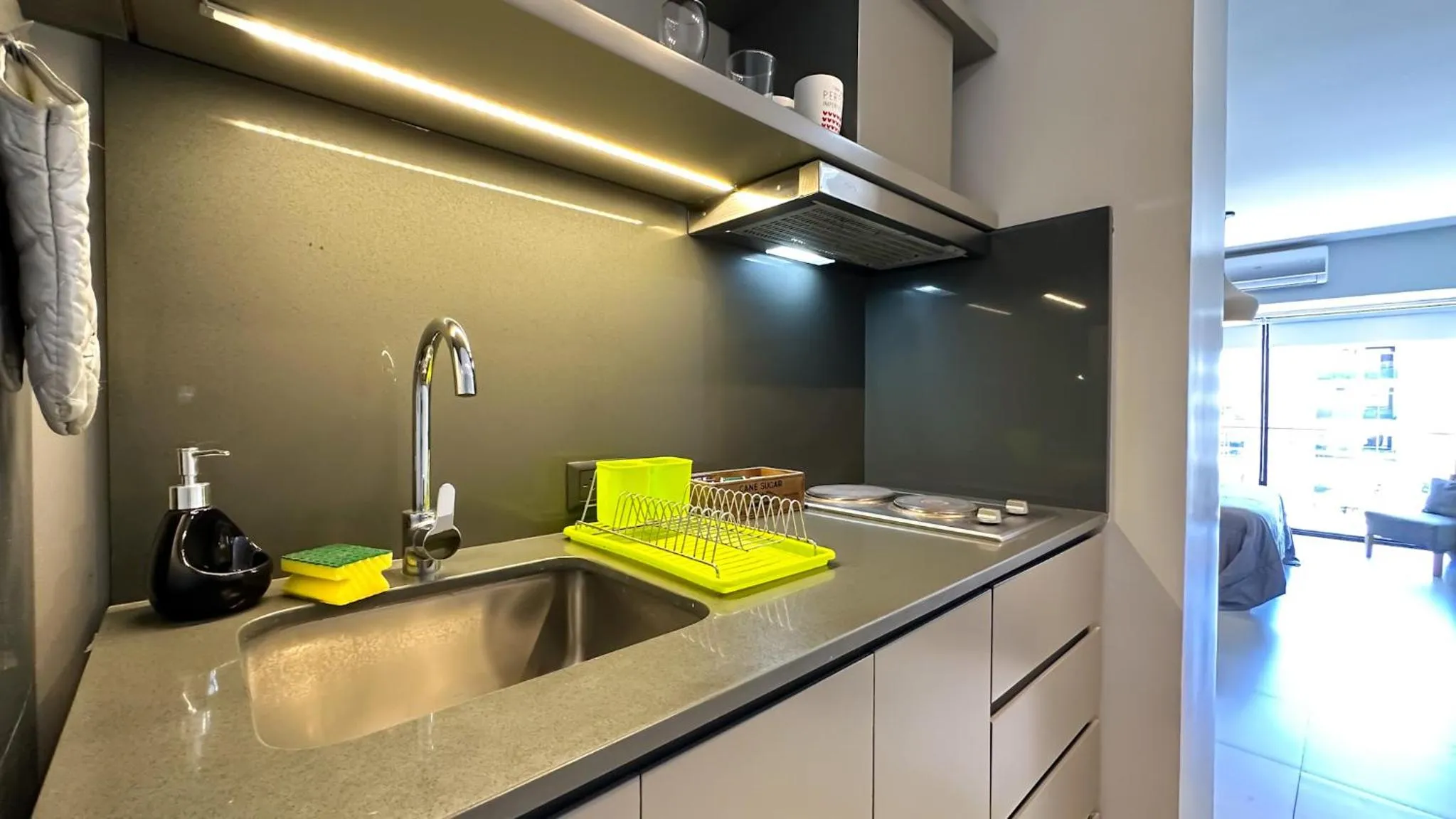 Kitchen or kitchenette in Soho Rentals
